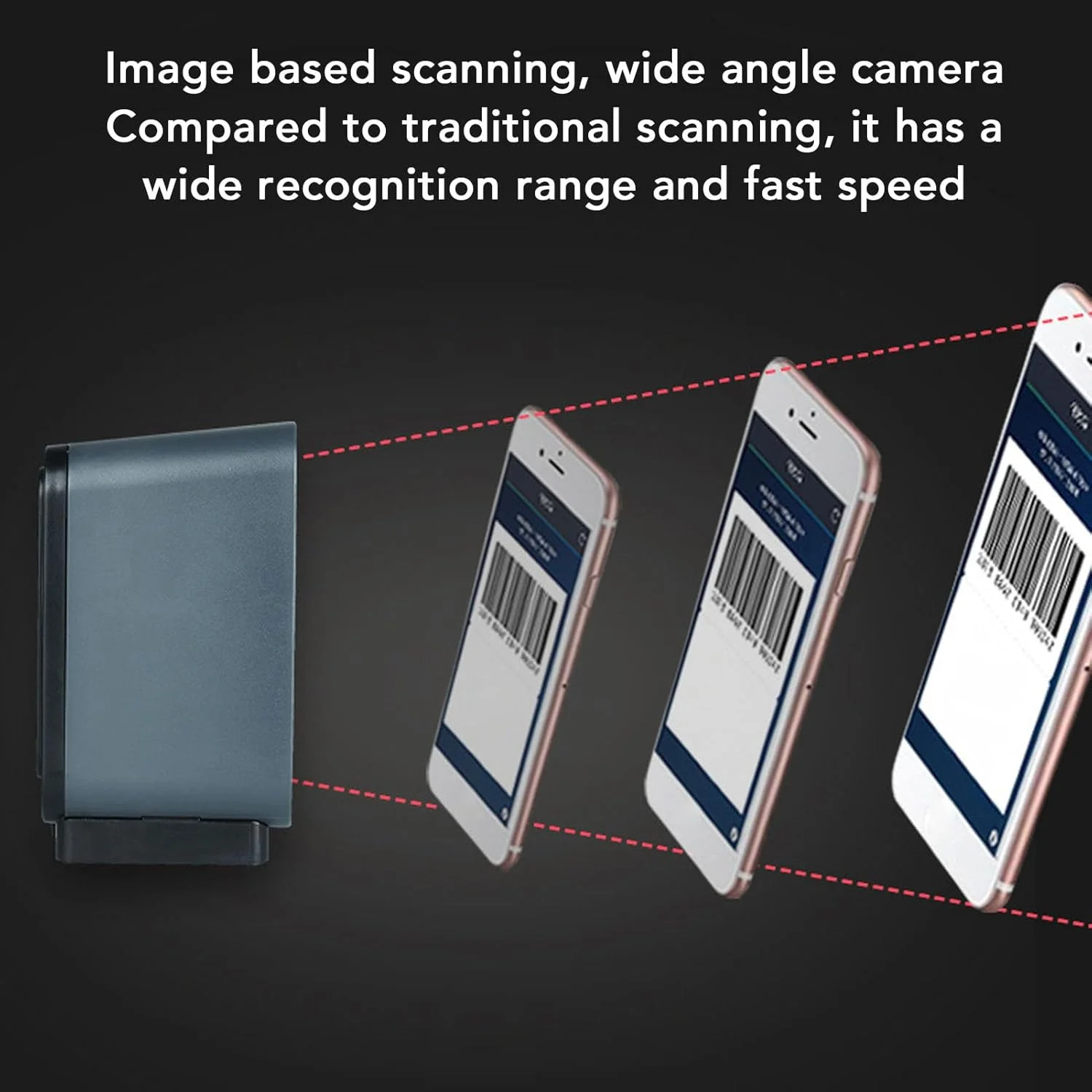 اسکنر بارکد رومیزی Gearwell، بارکد خوان 1D 2D، اسکنر USB Plug and Play، حسگر مادون قرمز همه جهته، تشخیص دقیق بارکد، مناسب برای سوپرمارکت و خرده فروشی اسکنر بارکد رومیزی Gearwell، بارکد خوان 1D 2D، اسکنر USB Plug and Play، حسگر مادون قرمز همه جهته، تشخیص دقیق بارکد، مناسب برای سوپرمارکت و خرده فروشی