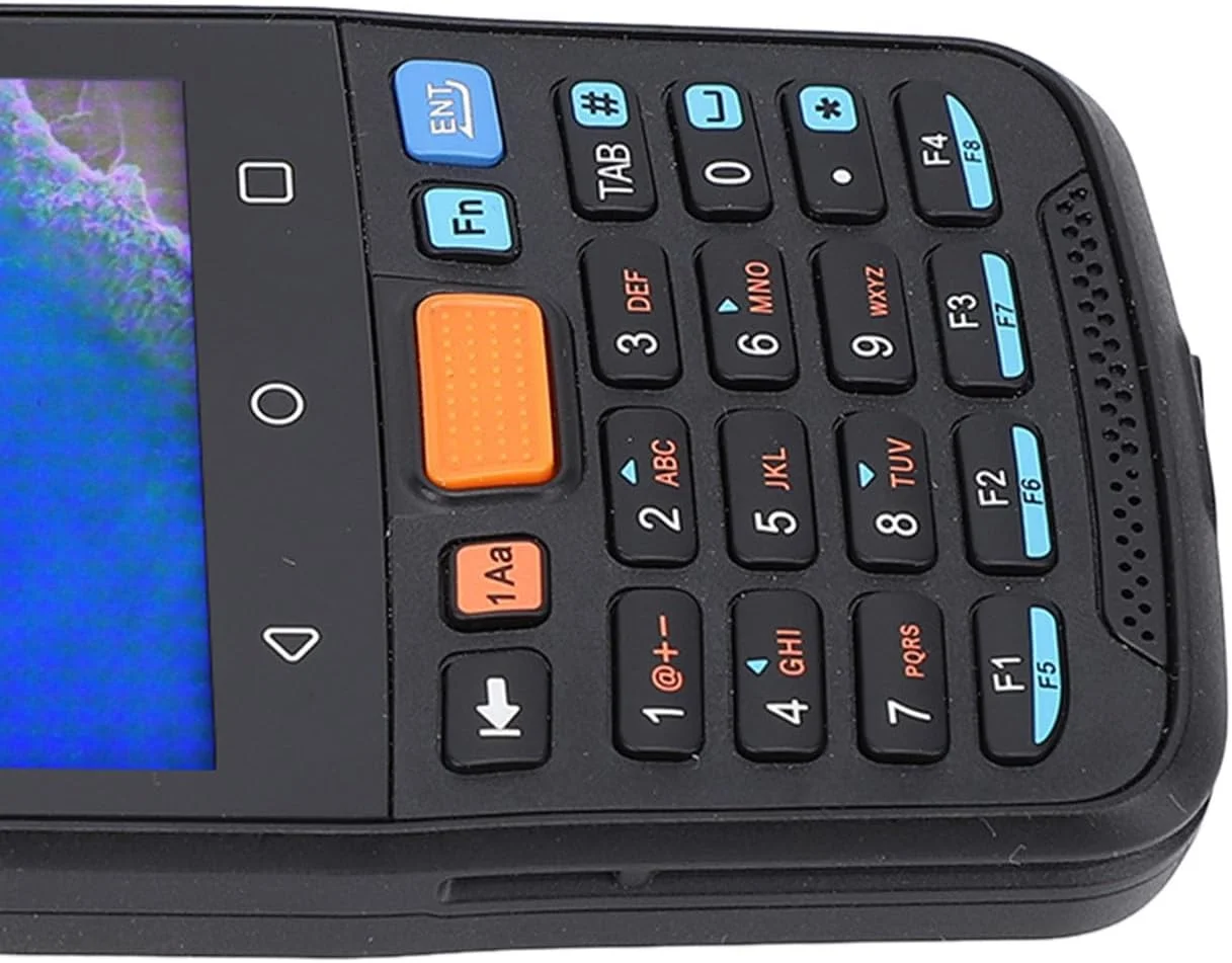 اسکنر بارکد Gearwell، ترمینال دستی و جمع‌آورنده داده با دوربین جلو 5 مگاپیکسلی و دوربین عقب 13 مگاپیکسلی، اسکنر بارکد 1D 2D 4G WiFi بلوتوث برای انبار