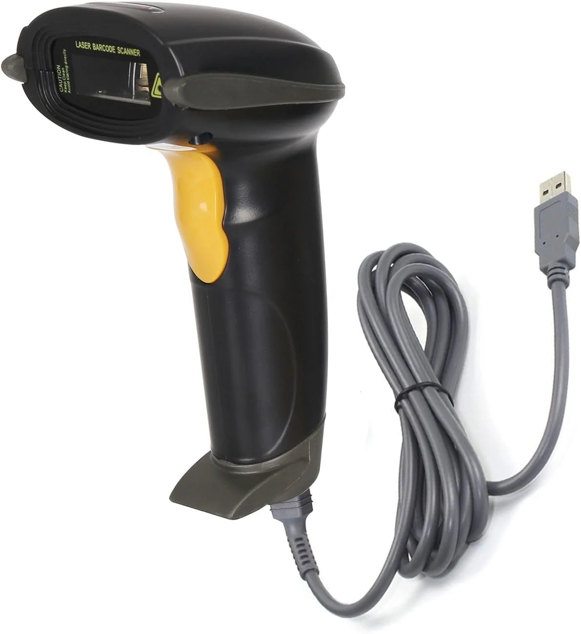 اسکنر بارکد خوان تک بعدی حرفه ای گابلر لیزری با سرعت بالا USB سیم دار - مشکی