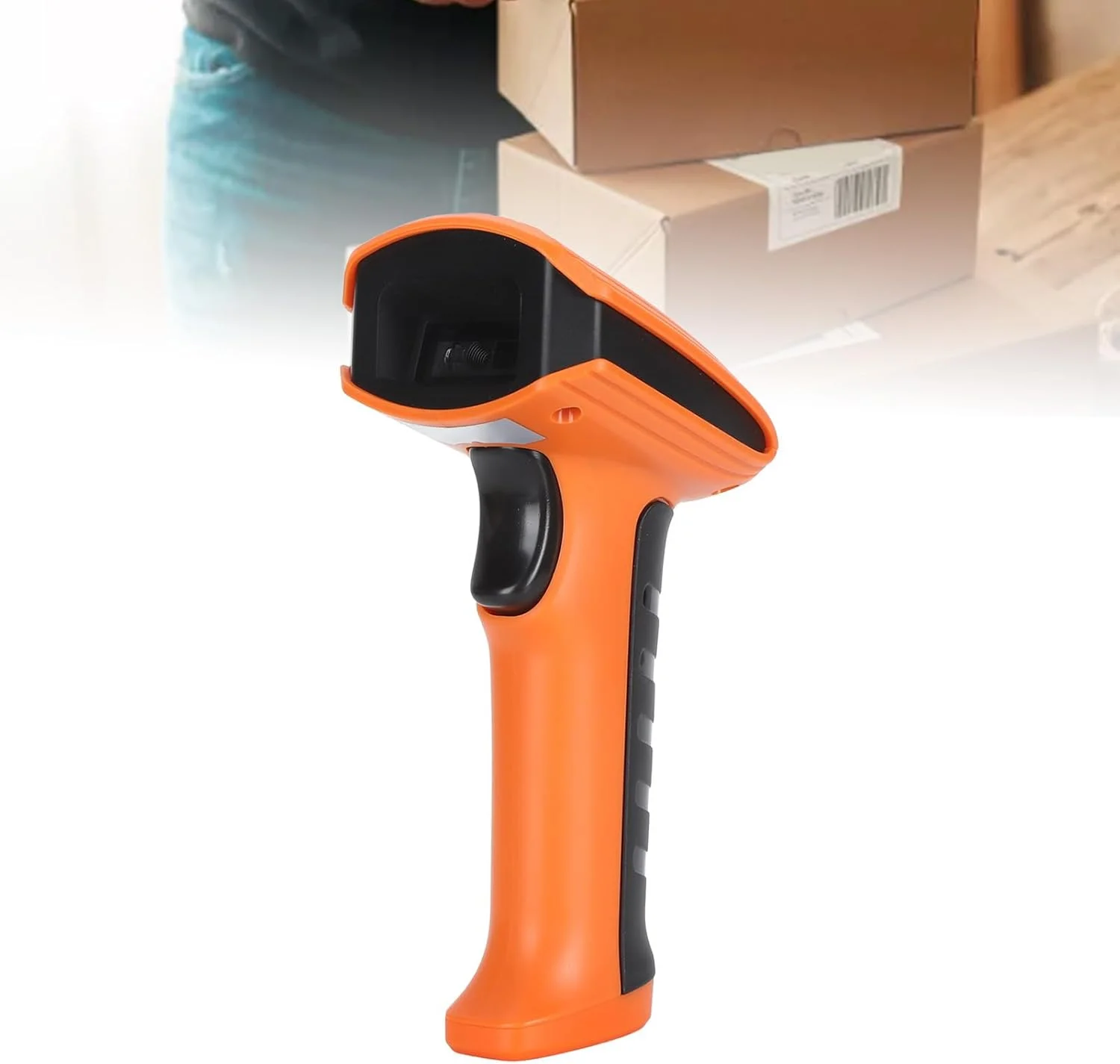 اسکنر بارکدخوان QR USB دستی Jectse، بارکد QR سیمی 1D 2D، دیتا، اسکنر PDF417 برای پرداخت موبایلی، فروشگاه، سوپرمارکت، انبار