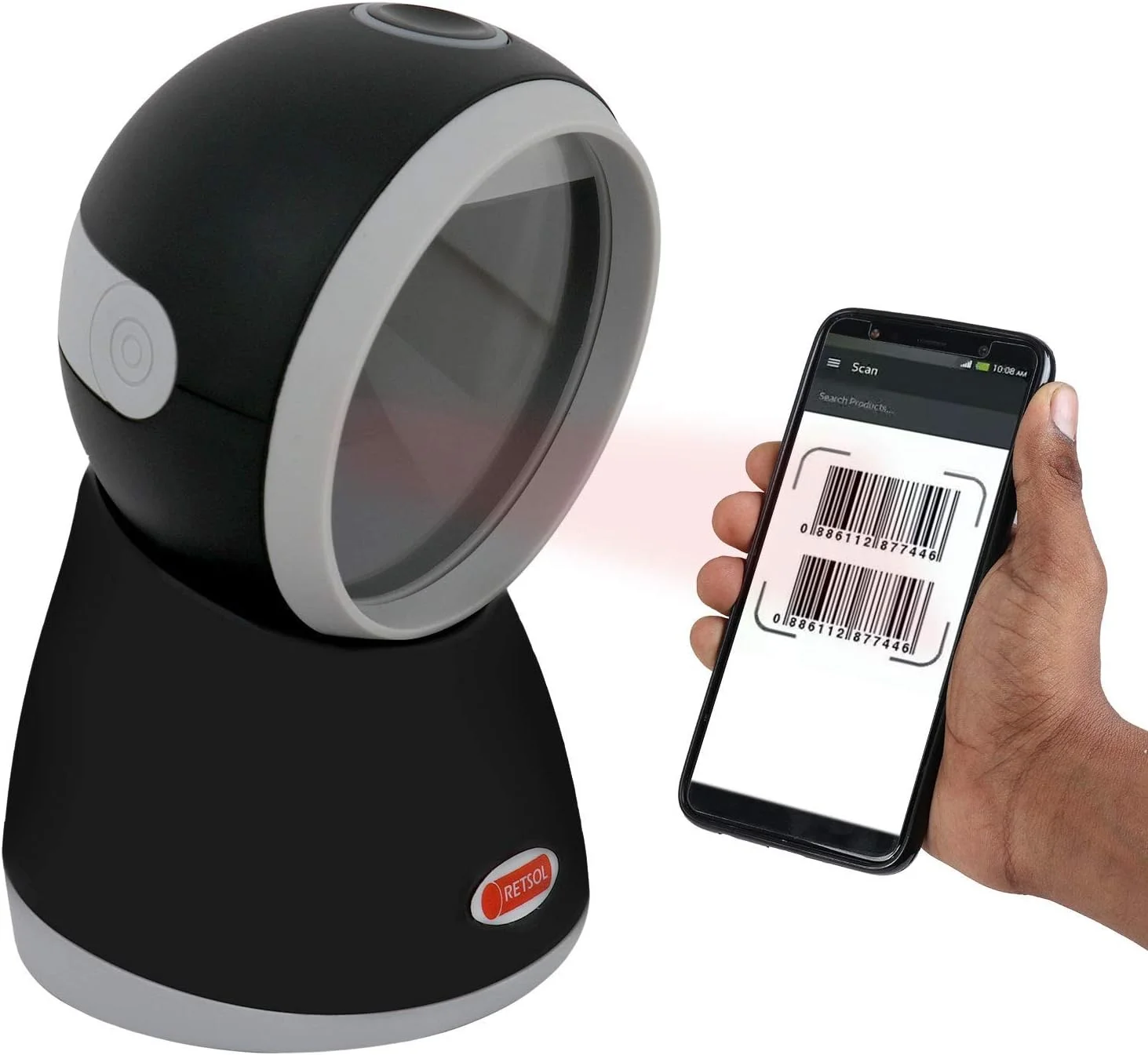 اسکنر بارکد سیمی رتسول PD-3000 USB 1D 2D QR کد، اسکنر همه جهته رومیزی ثابت اسکنر بارکد سیمی رتسول PD-3000 USB 1D 2D QR کد، اسکنر همه جهته رومیزی ثابت