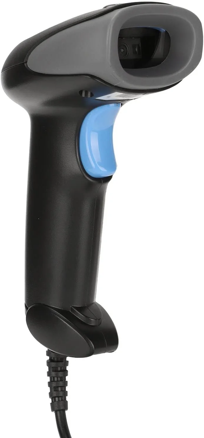اسکنر بارکد دوبعدی USB دستی Bewinner، اسکنر کد QR اتوماتیک سیمی، ضد آب IP54، بارکد خوان دیجیتال ارگونومیک چاپی برای فروشگاه رفاه، سوپرمارکت، انبار