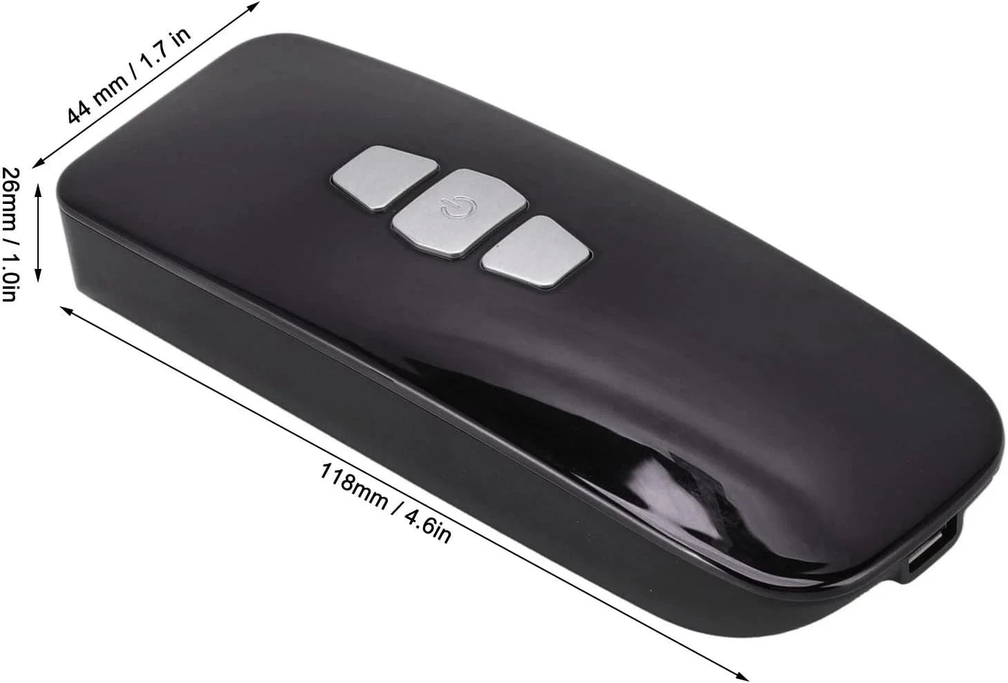 اسکنر بارکد بی سیم Elprico، بارکد خوان USB 3 در 1 2.4G، مینی بارکد خوان قابل حمل با سنسور CCD برای لپ تاپ، کامپیوتر، تلفن همراه اسکنر بارکد بی سیم Elprico، بارکد خوان USB 3 در 1 2.4G، مینی بارکد خوان قابل حمل با سنسور CCD برای لپ تاپ، کامپیوتر، تلفن همراه