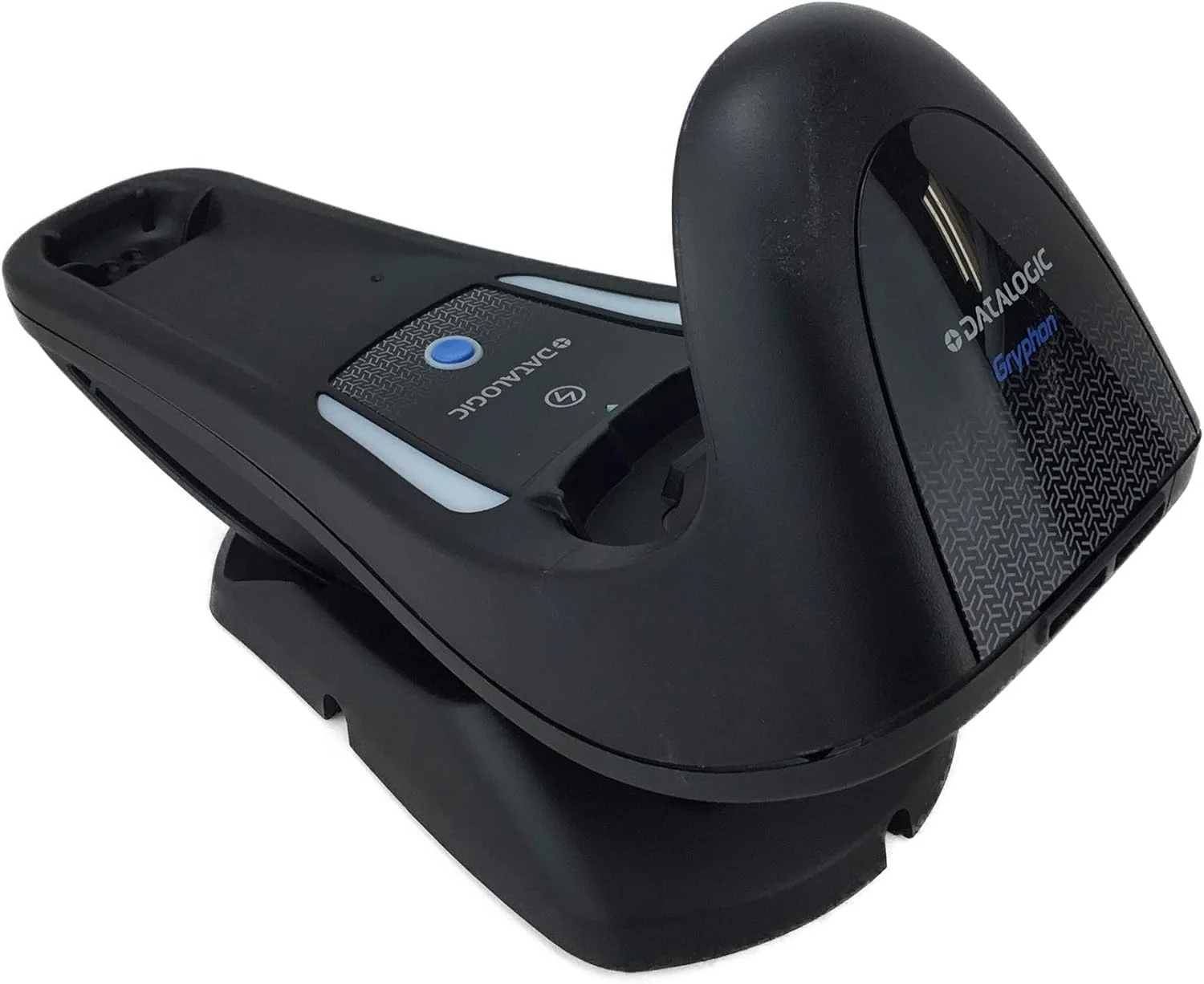 اسکنر بارکد بی سیم بلوتوثی دو بعدی/تک بعدی همه جهته Datalogic Gryphon GBT4500-HD (تراکم بالا)، شامل پایه قابل تنظیم، منبع تغذیه، کابل RS232 و سیم USB اسکنر بارکد بی سیم بلوتوثی دو بعدی/تک بعدی همه جهته Datalogic Gryphon GBT4500-HD (تراکم بالا)، شامل پایه قابل تنظیم، منبع تغذیه، کابل RS232 و سیم USB