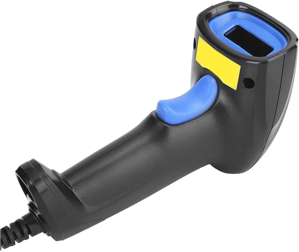 اسکنر بارکد خوان کد 1D با پوسته ABS مقاوم در برابر سایش، پردازنده 32 بیتی، برای مدیریت انبار (اسکنر سیمی YHD-1100L)