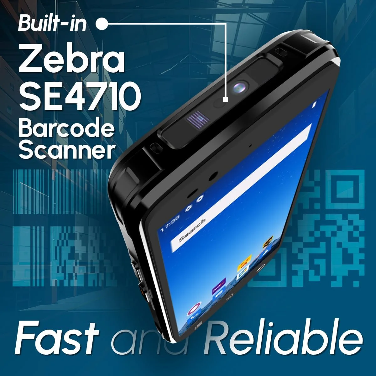 اسکنر بارکد Rayoungtek Android 12 با حافظه 4+64 گیگابایت، اسکنر بارکد 1D/2D/QR Zebra SE4710 داخلی، کامپیوتر موبایل بی سیم 4G PDA N77 برای انبارداری و لجستیک اسکنر بارکد Rayoungtek Android 12 با حافظه 4+64 گیگابایت، اسکنر بارکد 1D/2D/QR Zebra SE4710 داخلی، کامپیوتر موبایل بی سیم 4G PDA N77 برای انبارداری و لجستیک