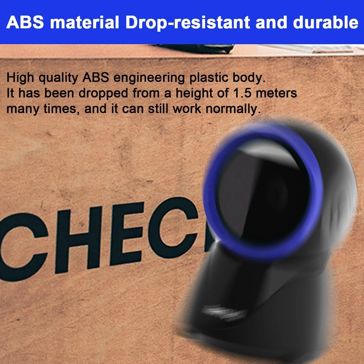 اسکنر بارکد دوبعدی رومیزی LENVII | بارکد خوان چند جهته | اسکن کد 1D/2D/QR بدون دست | USB سیمی برای کدهای صفحه نمایش و کاغذی | سازگار با POS، سیستم های انبارداری، ویندوز، مک