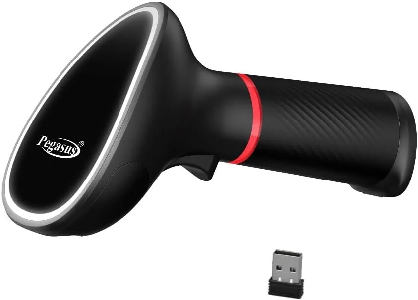 اسکنر بارکد خوان بی سیم بلوتوثی تک بعدی/دو بعدی پگاسوس PS3260