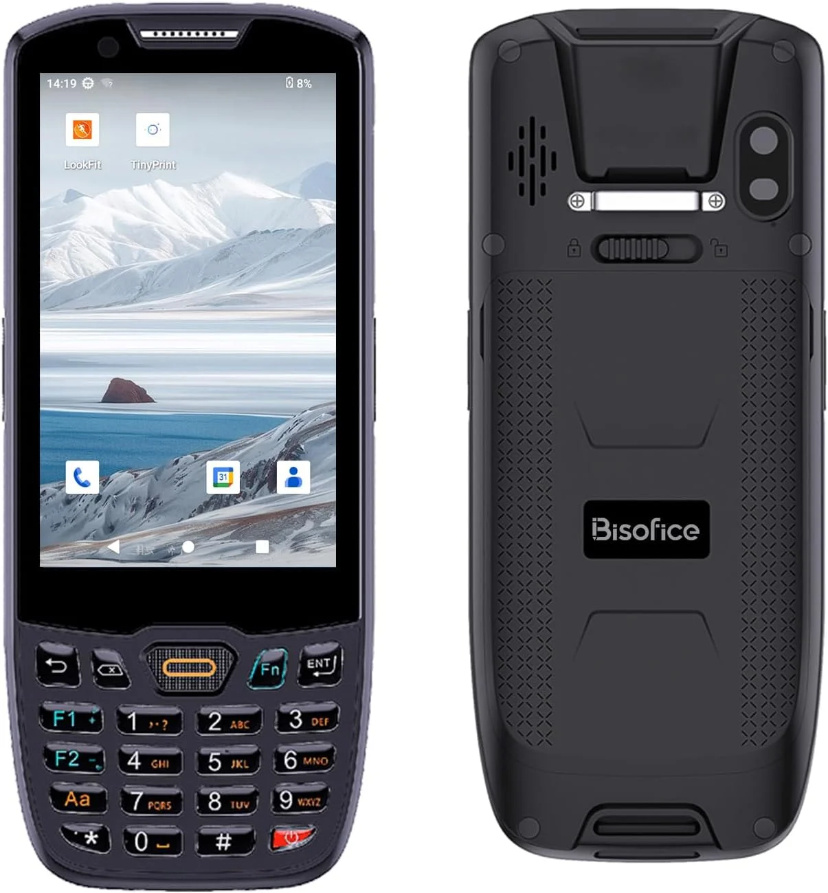 ترمینال PDA Eacam، اسکنر بارکد 2 بعدی اندروید 13.0، ترمینال POS دستی PDA، جمع‌آورنده داده، دستگاه موجودی، کامپیوتر موبایل 4G WiFi BT با صفحه لمسی 4 اینچی و دوربین 8 مگاپیکسلی