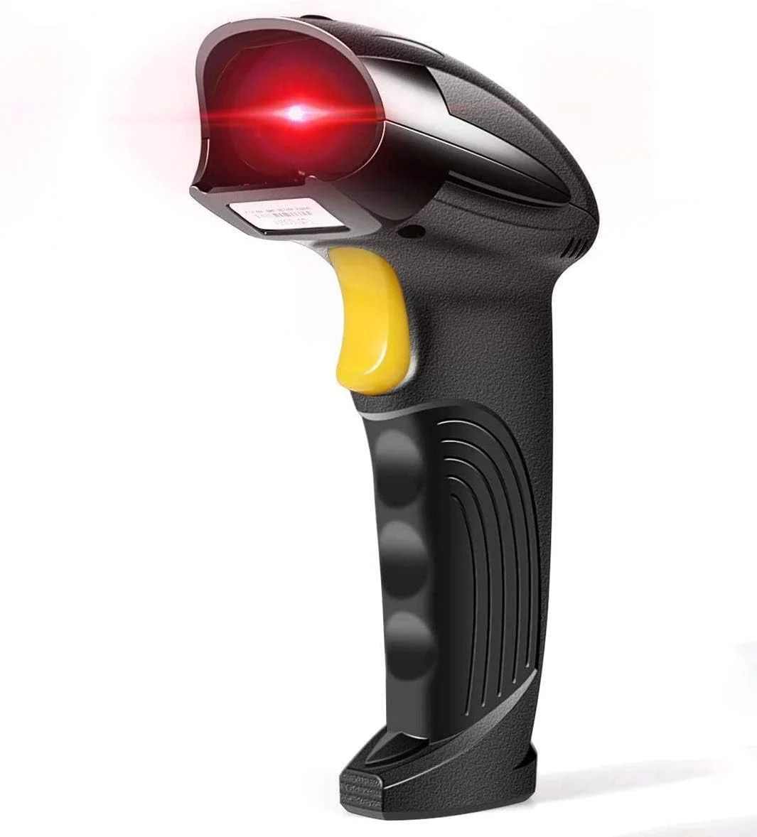 بارکد خوان بی سیم Go-Go Goodstuffshop 2 در 1، بی سیم 2.4 گیگاهرتز و USB 2.0 سیمی، بارکد خوان اتوماتیک USB، بارکد خوان دستی USB قابل شارژ برای کامپیوتر، POS، لپ تاپ