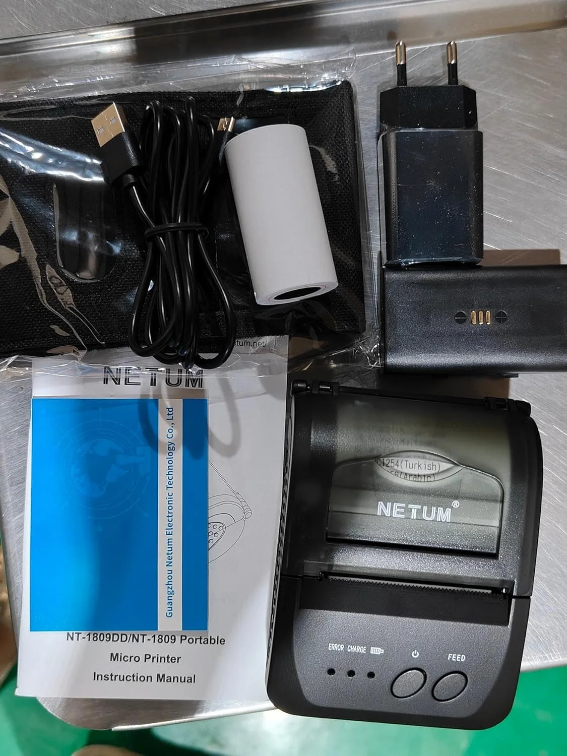 چاپگر رسید بلوتوثی NETUM، چاپگر حرارتی کوچک 58 میلیمتری POS، چاپگر قابل حمل شخصی 2 اینچی برای فروش رستوران، خردهفروشی سازگار با اندروید چاپگر رسید بلوتوثی NETUM، چاپگر حرارتی کوچک 58 میلیمتری POS، چاپگر قابل حمل شخصی 2 اینچی برای فروش رستوران، خردهفروشی سازگار با اندروید