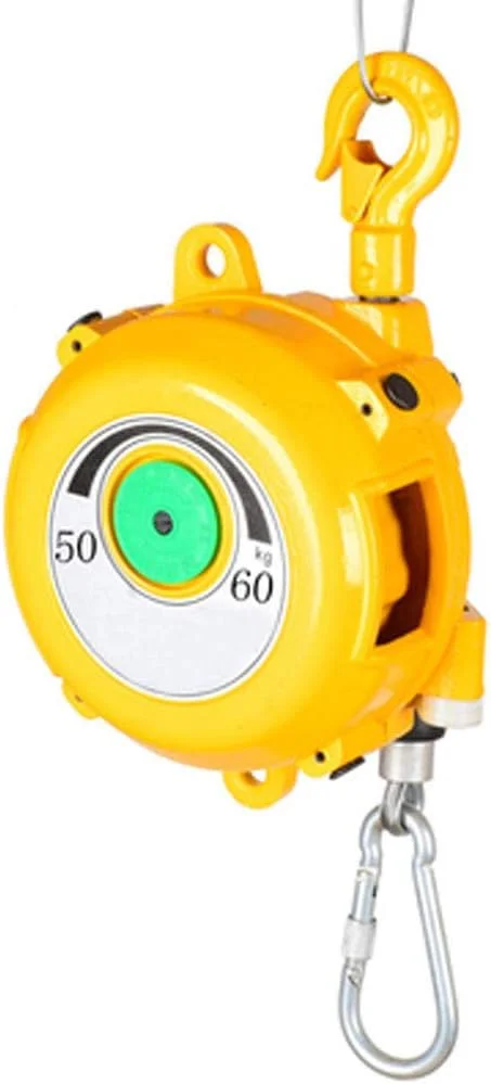 ابزار بالانسر فنری WQZZDStar، نگهدارنده آویز ابزار جمع شونده، بالانسر قابل تنظیم برای خط مونتاژ (50 تا 60 کیلوگرم)