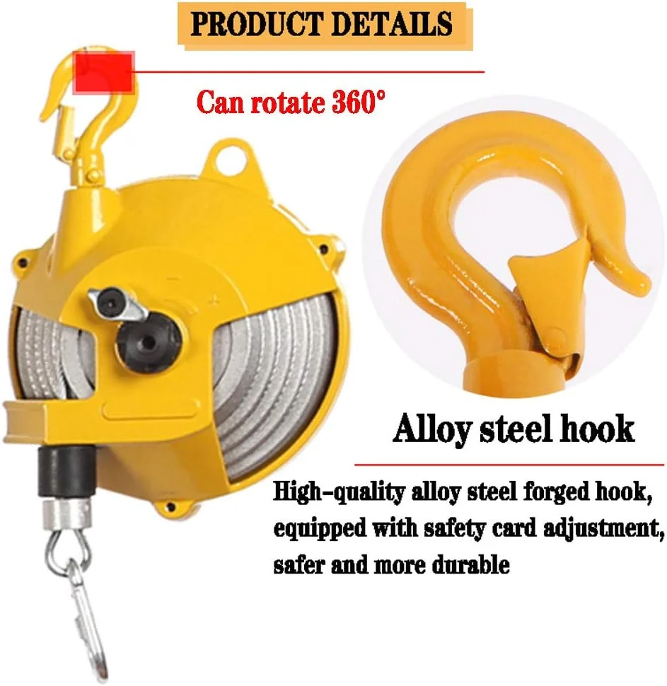 ابزار تعادل فنری WQZZDStar، تعادل فنری 1-3 کیلوگرم/3-5 کیلوگرم، نگهدارنده ابزار تعادل فنری قابل تنظیم با عملکرد خود قفل شونده برای کارخانه و کارگاه، کاهش خستگی پرسنل (1 تا 3 کیلوگرم) ابزار تعادل فنری WQZZDStar، تعادل فنری 1-3 کیلوگرم/3-5 کیلوگرم، نگهدارنده ابزار تعادل فنری قابل تنظیم با عملکرد خود قفل شونده برای کارخانه و کارگاه، کاهش خستگی پرسنل (1 تا 3 کیلوگرم)