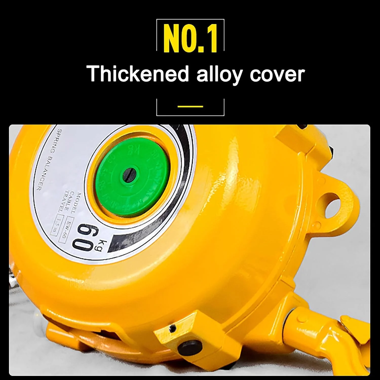 WJFLUCK بالانسر فنری ابزار فنری، بالانسر فنری جمع شونده، نگهدارنده فیکسچر جمع کننده نیروی بار قابل تنظیم، طناب سیمی 1.5 متری، کمک های کارگاهی کارخانه (سایز: 100-120 کیلوگرم) WJFLUCK بالانسر فنری ابزار فنری، بالانسر فنری جمع شونده، نگهدارنده فیکسچر جمع کننده نیروی بار قابل تنظیم، طناب سیمی 1.5 متری، کمک های کارگاهی کارخانه (سایز: 100-120 کیلوگرم)