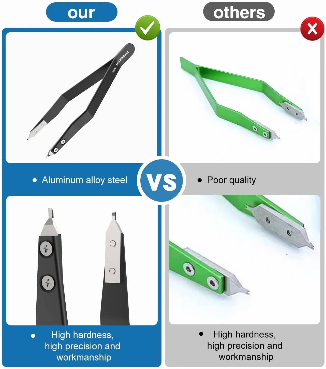 ابزار فنر میله ساعت، انبر فنر میله 7825 ابزار نصب و جداسازی پین بند ساعت (مشکی) ابزار فنر میله ساعت، انبر فنر میله 7825 ابزار نصب و جداسازی پین بند ساعت (مشکی)