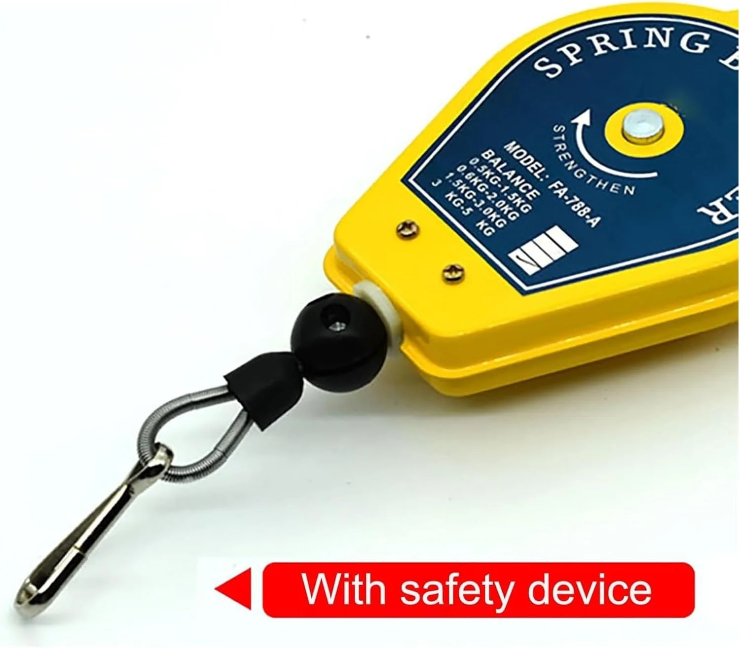 بالانسر ابزار فنری، نگهدارنده ابزار کابل جمع شونده، بالانسر فنری جمع شونده، نگهدارنده ابزار جمع شونده طول 1.35 متری بالانسر ابزار با قلاب و سیم بکسل، ابزار سنگین (0.6 2.0 کیلوگرم) بالانسر ابزار فنری، نگهدارنده ابزار کابل جمع شونده، بالانسر فنری جمع شونده، نگهدارنده ابزار جمع شونده طول 1.35 متری بالانسر ابزار با قلاب و سیم بکسل، ابزار سنگین (0.6 2.0 کیلوگرم)