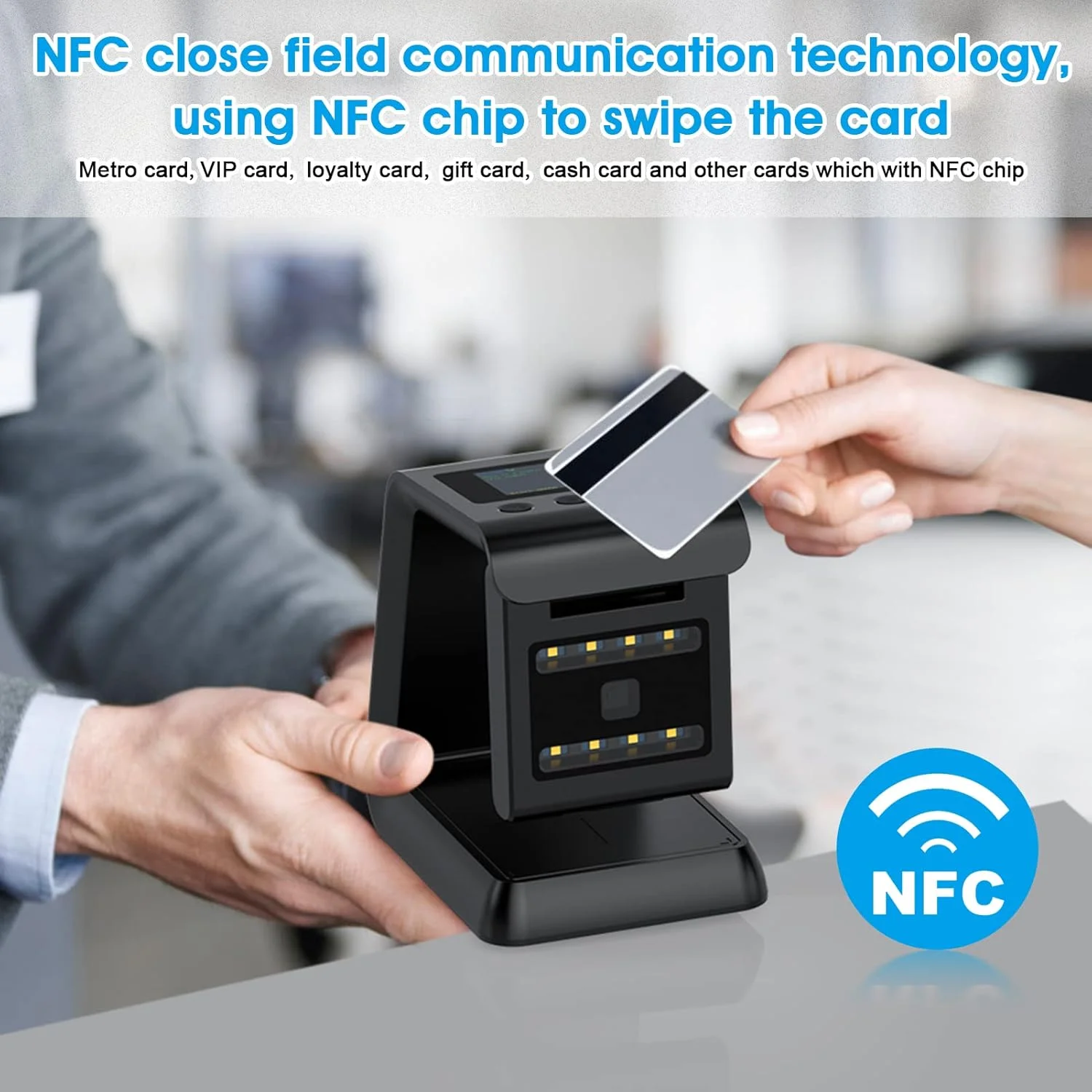 اسکنر بارکد رومیزی بی سیم Alacrity 2D 1D QR، صفحه نمایش LCD، بلوتوث 2.4 گیگاهرتز بی سیم USB سیمی 3 در 1، بارکد خوان هندزفری، 5500 اسکنر بارکد رومیزی بی سیم Alacrity 2D 1D QR، صفحه نمایش LCD، بلوتوث 2.4 گیگاهرتز بی سیم USB سیمی 3 در 1، بارکد خوان هندزفری، 5500