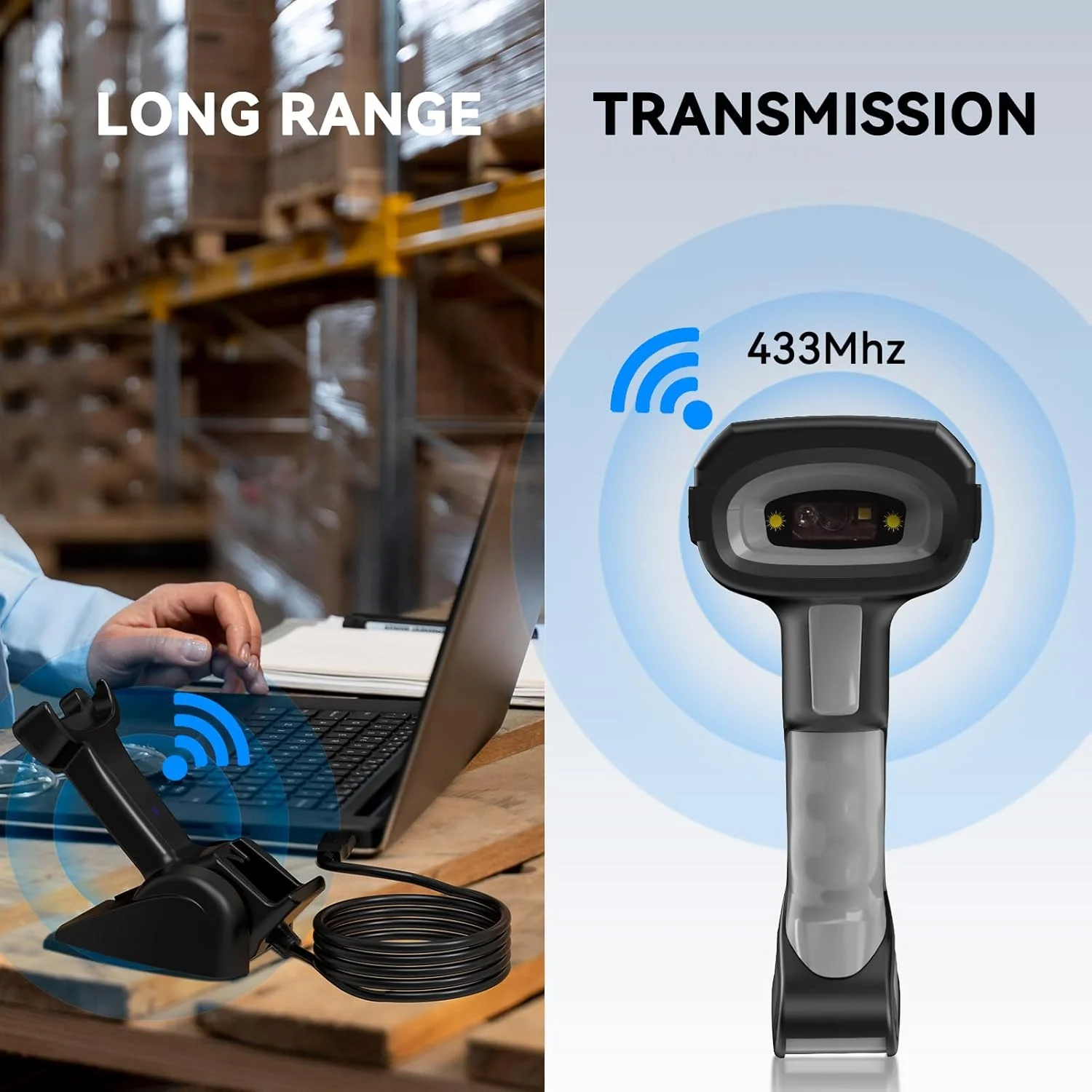 اسکنر بارکد صنعتی Alacrity DPM، پشتیبانی از نمادهای 1D 2D و Direct Part Marks، شارژ بیسیم، اتصال بیسیم 433MHz دوربرد و بلوتوث، بارکدخوان مقاوم در برابر ضربه و گرد و غبار، سبز اسکنر بارکد صنعتی Alacrity DPM، پشتیبانی از نمادهای 1D 2D و Direct Part Marks، شارژ بیسیم، اتصال بیسیم 433MHz دوربرد و بلوتوث، بارکدخوان مقاوم در برابر ضربه و گرد و غبار، سبز