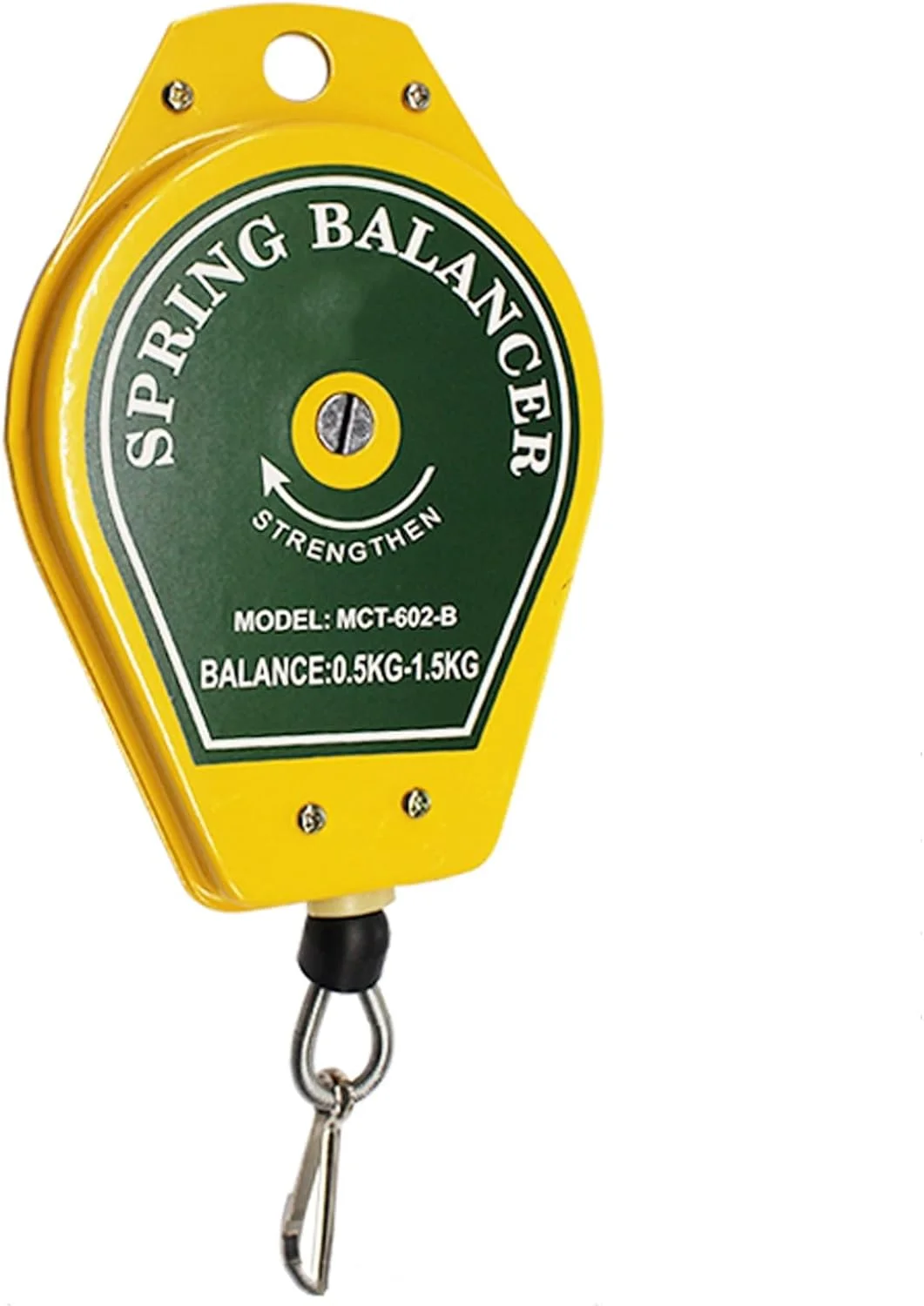 بالانسر فنری، بالانسر فنری جمع شونده، ابزار جمع شونده آویز، نگهدارنده بالانسر ابزار، کشش قابل تنظیم، کاهش خستگی ایمن، برای آویزان کردن، جابجایی ابزار، فیکسچرها (0.5-1.5 کیلوگرم) بالانسر فنری، بالانسر فنری جمع شونده، ابزار جمع شونده آویز، نگهدارنده بالانسر ابزار، کشش قابل تنظیم، کاهش خستگی ایمن، برای آویزان کردن، جابجایی ابزار، فیکسچرها (0.5-1.5 کیلوگرم)