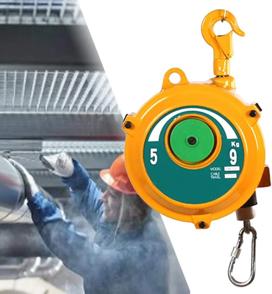 بالانسر فنری سنگین، نگهدارنده ابزار جمع شونده فنری برای کارخانه و کارگاه، بالانسر ابزار خود قفل شونده قابل تنظیم، دارای گواهینامه CE بالانسر فنری سنگین، نگهدارنده ابزار جمع شونده فنری برای کارخانه و کارگاه، بالانسر ابزار خود قفل شونده قابل تنظیم، دارای گواهینامه CE