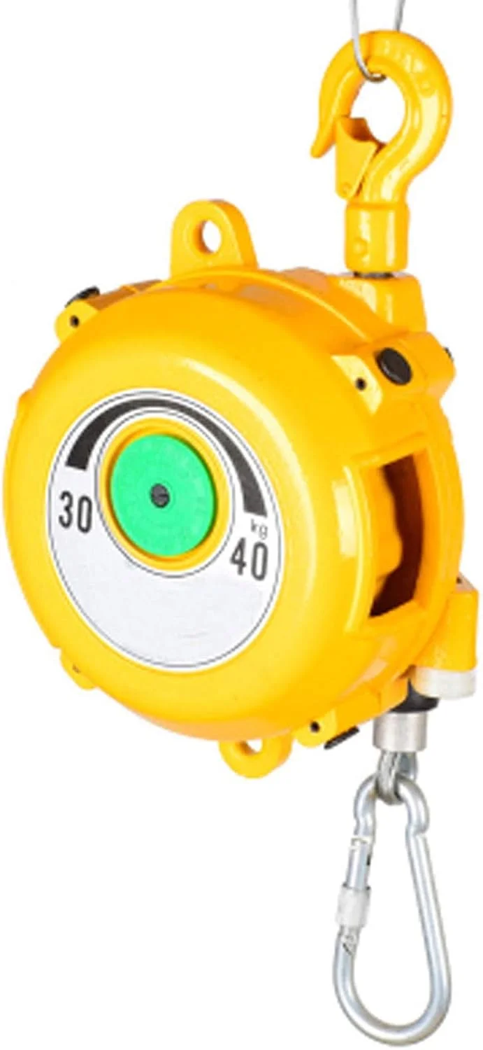 بالانسر فنری، نگهدارنده آویز ابزار جمع شونده، بالانسر جمع کننده قابل تنظیم برای خط مونتاژ (ظرفیت: 30-40 کیلوگرم/40-50 کیلوگرم/50-60 کیلوگرم) () بالانسر فنری، نگهدارنده آویز ابزار جمع شونده، بالانسر جمع کننده قابل تنظیم برای خط مونتاژ (ظرفیت: 30-40 کیلوگرم/40-50 کیلوگرم/50-60 کیلوگرم) ()