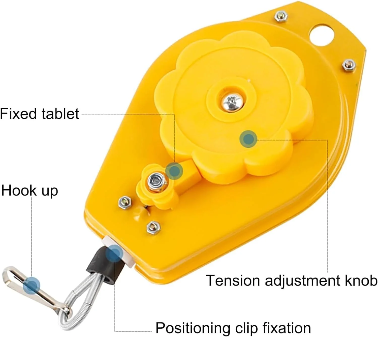 بالانسر ابزار فنری، نگهدارنده ابزار کابلی جمع شونده، بالانسر فنری جمع شونده، نگهدارنده ابزار جمع شونده با طول 3 متر، نگهدارنده آویز ابزار بالانسر فنری (0.5 1.5 کیلوگرم) بالانسر ابزار فنری، نگهدارنده ابزار کابلی جمع شونده، بالانسر فنری جمع شونده، نگهدارنده ابزار جمع شونده با طول 3 متر، نگهدارنده آویز ابزار بالانسر فنری (0.5 1.5 کیلوگرم)