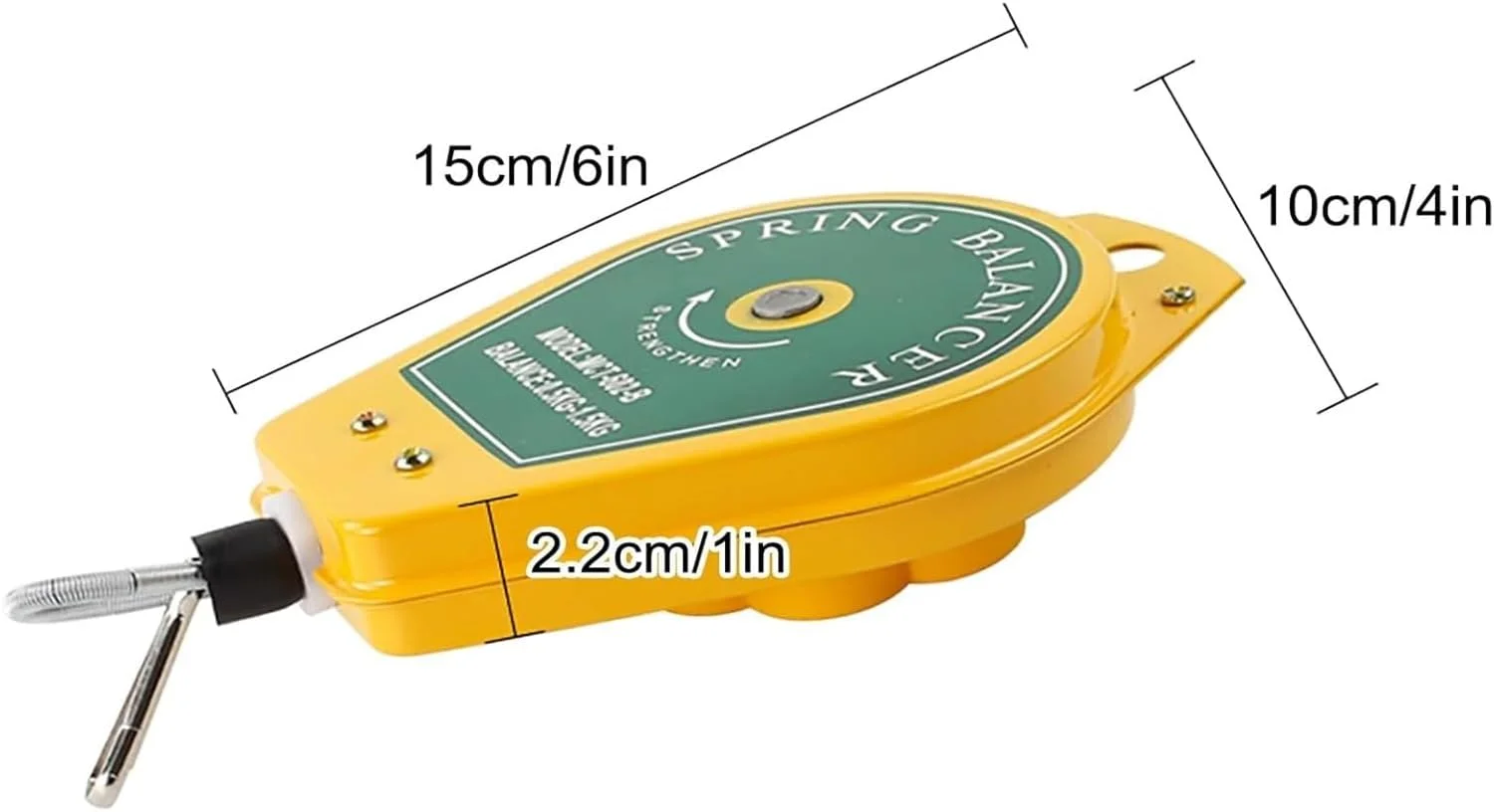 بالانسر ابزار فنری، نگهدارنده ابزار کابلی جمع شونده، بالانسر فنری جمع شونده، نگهدارنده ابزار جمع شونده با طول 3 متر، نگهدارنده آویز ابزار بالانسر فنری (0.5 1.5 کیلوگرم) بالانسر ابزار فنری، نگهدارنده ابزار کابلی جمع شونده، بالانسر فنری جمع شونده، نگهدارنده ابزار جمع شونده با طول 3 متر، نگهدارنده آویز ابزار بالانسر فنری (0.5 1.5 کیلوگرم)