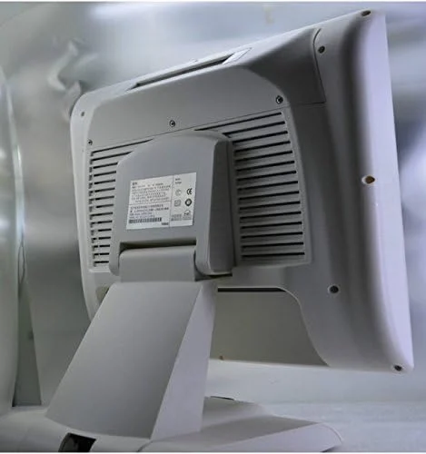 سیستم پوز 15 اینچی GZDZHP، دستگاه پوز All in One، ترمینال پوز لمسی All in one کامپیوتر رومیزی سفید شیری