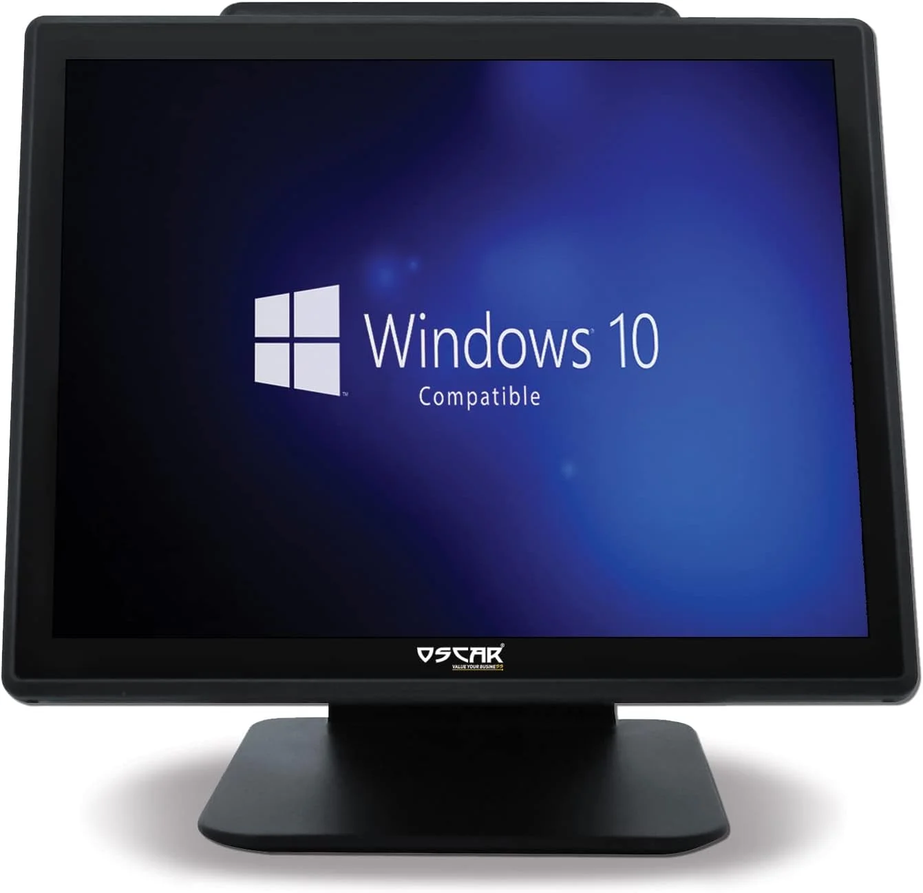 دستگاه POS لمسی OSCAR EMINENT 5 | پردازنده Core i5 نسل 5 با فرکانس 2.2 گیگاهرتز | رم 4 گیگابایت | SSD 128 گیگابایت | LED 17 اینچ | رزولوشن 1280x1024 (همراه با نمایشگر مشتری VFD، مشکی)