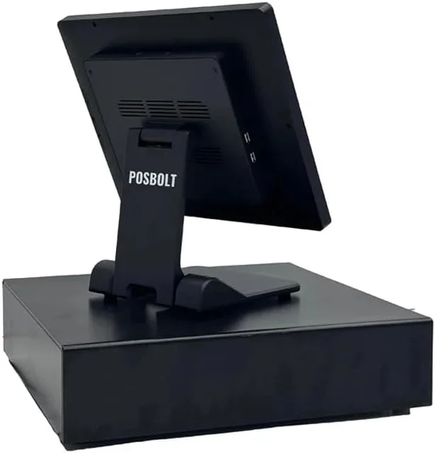 سیستم POS رستوران POSBOLT، صفحه نمایش لمسی 15 اینچی، پردازنده Intel Core i5-4210U، رم 8 گیگابایتی، SSD 256 گیگابایتی، ویندوز 10 پرو، مدل P200ZU