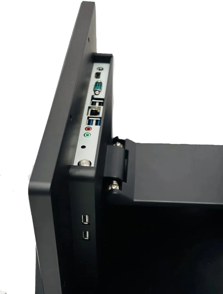 سیستم پوز یکپارچه POSBOLT i5 با 8 گیگابایت رم، 256 گیگابایت SSD، صفحه لمسی 15 اینچی به همراه پرینتر، کش دراور و بارکد اسکنر