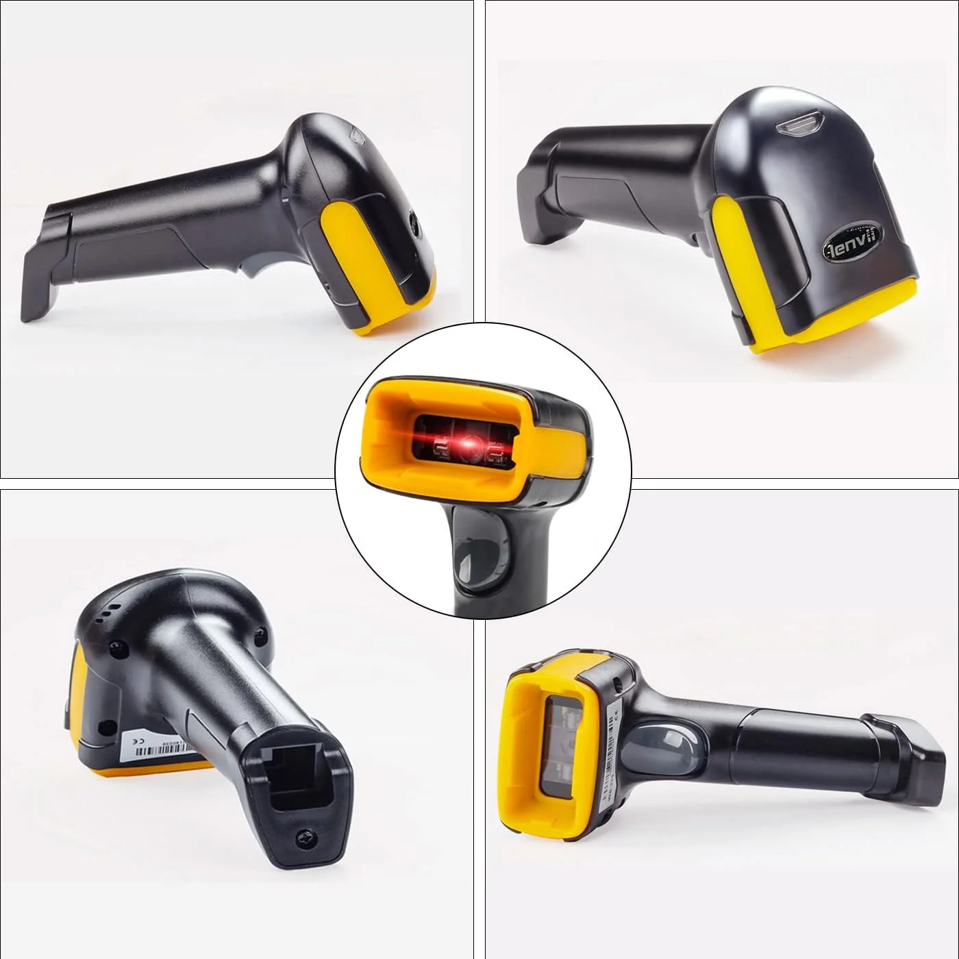 بارکد خوان سیمی دو بعدی LENVII | بارکد خوان کد QR Plug and Play | بارکد خوان دستی 1D برای فروشگاه، سوپرمارکت، لجستیک، کتابخانه | سازگار با خواندن بارکد 1D/2D - زرد بارکد خوان سیمی دو بعدی LENVII | بارکد خوان کد QR Plug and Play | بارکد خوان دستی 1D برای فروشگاه، سوپرمارکت، لجستیک، کتابخانه | سازگار با خواندن بارکد 1D/2D - زرد