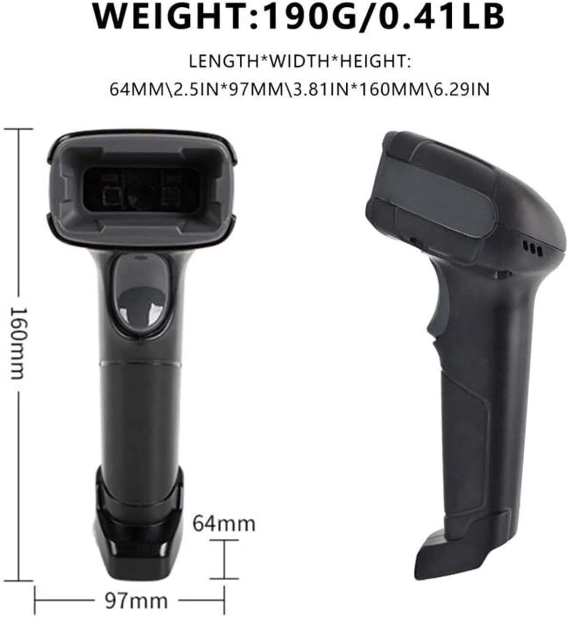 اسکنر بارکد سیمی دو بعدی LENVII F510، اسکنر کد QR دستی، بارکد USB اسکنر بارکد سیمی دو بعدی LENVII F510، اسکنر کد QR دستی، بارکد USB