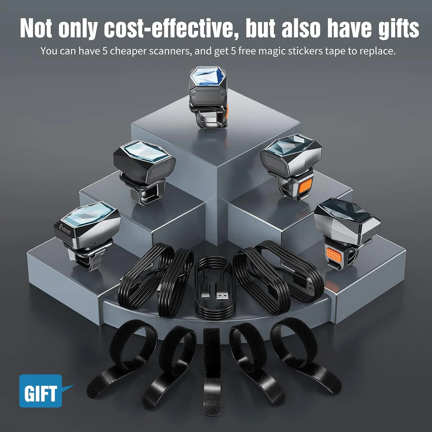 اسکنر بارکد حلقه ای بلوتوثی دو بعدی Eyoyo، اسکنر بی سیم انگشتی مچی پوشیدنی، عملکرد دست چپ/راست، بارکد خوان 1D QR PDF417 Data Matrix برای آیفون، اندروید، ویندوز، مک او اس اسکنر بارکد حلقه ای بلوتوثی دو بعدی Eyoyo، اسکنر بی سیم انگشتی مچی پوشیدنی، عملکرد دست چپ/راست، بارکد خوان 1D QR PDF417 Data Matrix برای آیفون، اندروید، ویندوز، مک او اس