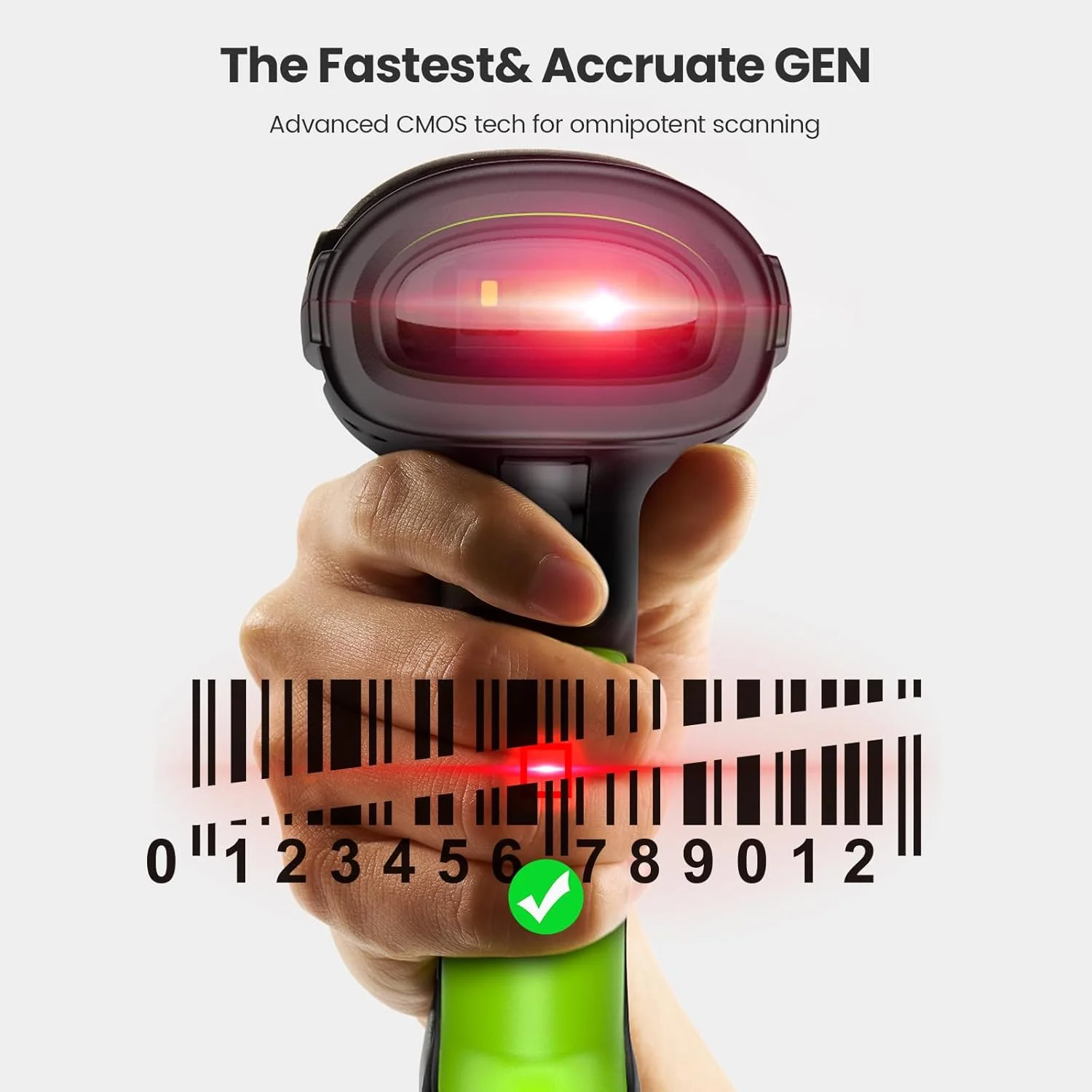 اسکنر بارکد صنعتی دو بعدی QR Eyoyo با پایه شارژ بی سیم، مقاوم و سنگین و ضد آب IP65، بارکد خوان هندزفری 3 در 1 بلوتوث و بی سیم و USB برای لپ تاپ، دسکتاپ، تبلت، اندروید