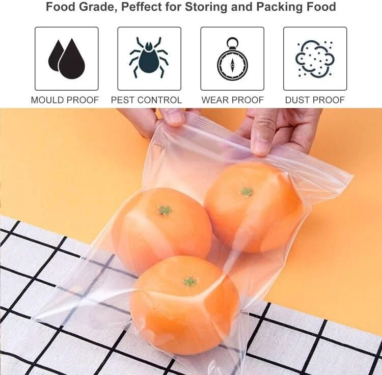 انباری 6''x 9''، (بسته 200 عددی) کیسه های پلی اتیلن زیپ دار شفاف 2 میلی متری با زیپ قفل دار قابل باز و بسته شدن برای عکس، جواهرات، نانوایی، خوراکی ها، مسافرت، نگهداری، بسته بندی و حمل و نقل… انباری 6''x 9''، (بسته 200 عددی) کیسه های پلی اتیلن زیپ دار شفاف 2 میلی متری با زیپ قفل دار قابل باز و بسته شدن برای عکس، جواهرات، نانوایی، خوراکی ها، مسافرت، نگهداری، بسته بندی و حمل و نقل…