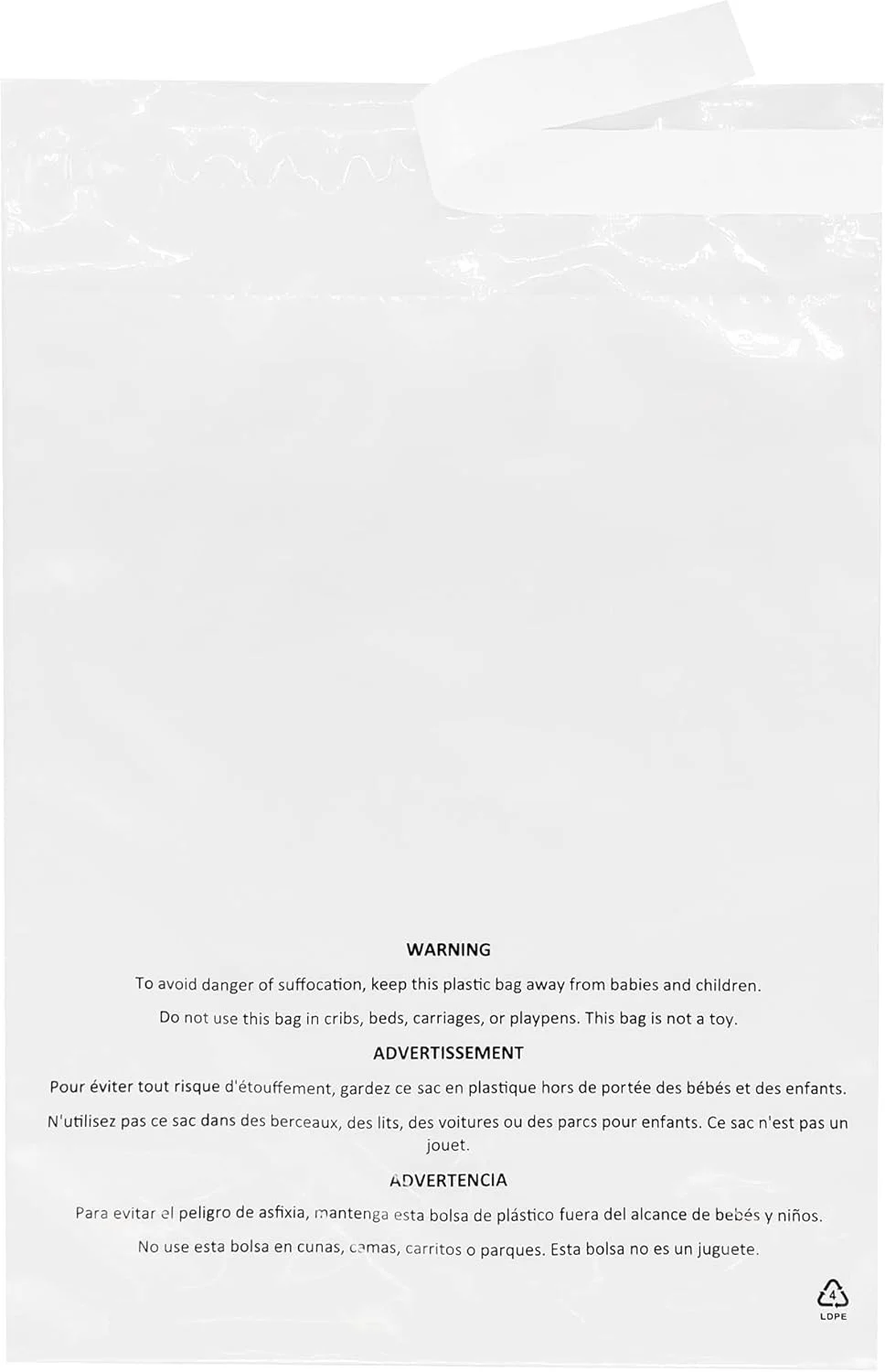 پلی بگ های شفاف خود چسب PolyPackers با ابعاد 11 در 14 اینچ همراه با هشدار خفگی - چسب دائمی - مطابق با استانداردهای FBA برای بسته بندی لباس، پیراهن و غیره - پلاستیک LDPE با ضخامت 1.5 میل (بسته 500 عددی) پلی بگ های شفاف خود چسب PolyPackers با ابعاد 11 در 14 اینچ همراه با هشدار خفگی - چسب دائمی - مطابق با استانداردهای FBA برای بسته بندی لباس، پیراهن و غیره - پلاستیک LDPE با ضخامت 1.5 میل (بسته 500 عددی)