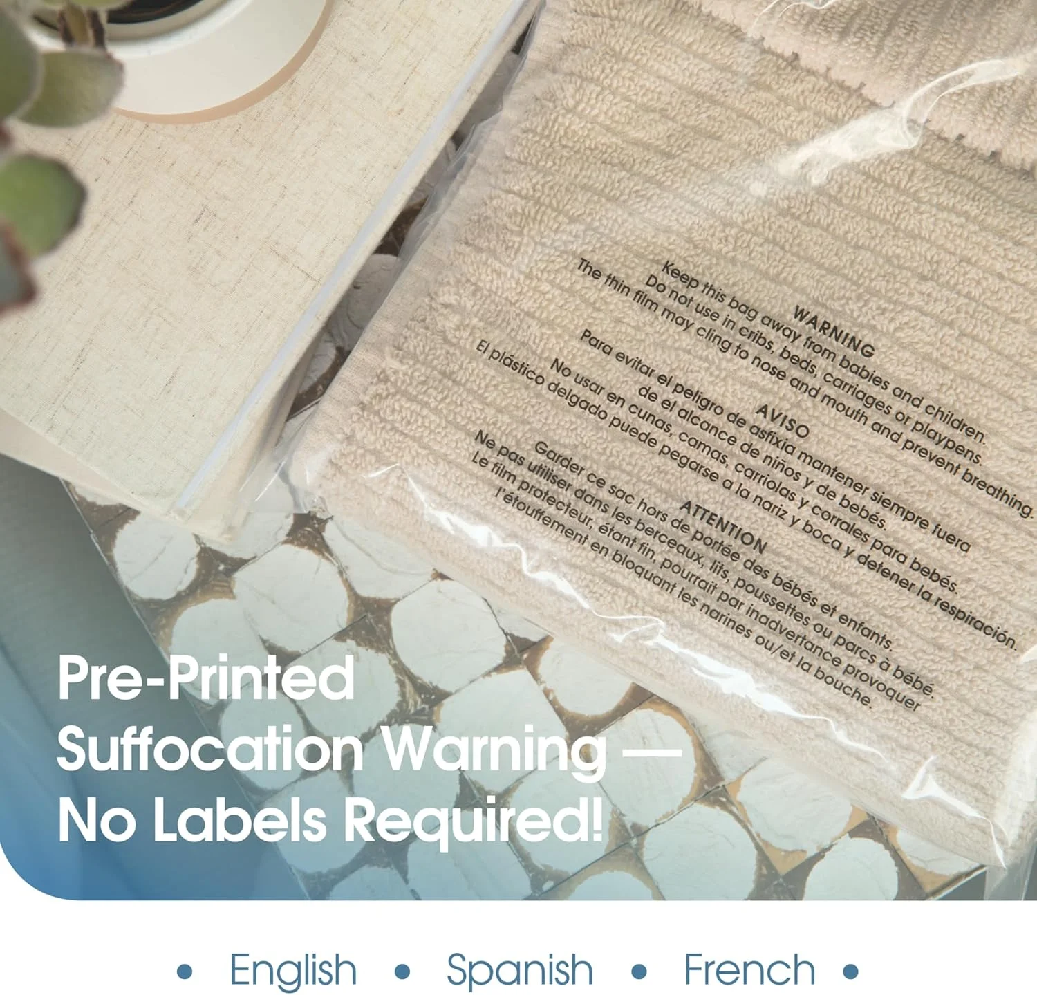 اسپارتاکوس صنعتی - کیسه های پلی اتیلن شفاف خود چسب 8 در 10 اینچ (1000 عدد) با هشدار خفگی برای بسته بندی، حمل و نقل و FBA - چسب دائمی اسپارتاکوس صنعتی - کیسه های پلی اتیلن شفاف خود چسب 8 در 10 اینچ (1000 عدد) با هشدار خفگی برای بسته بندی، حمل و نقل و FBA - چسب دائمی