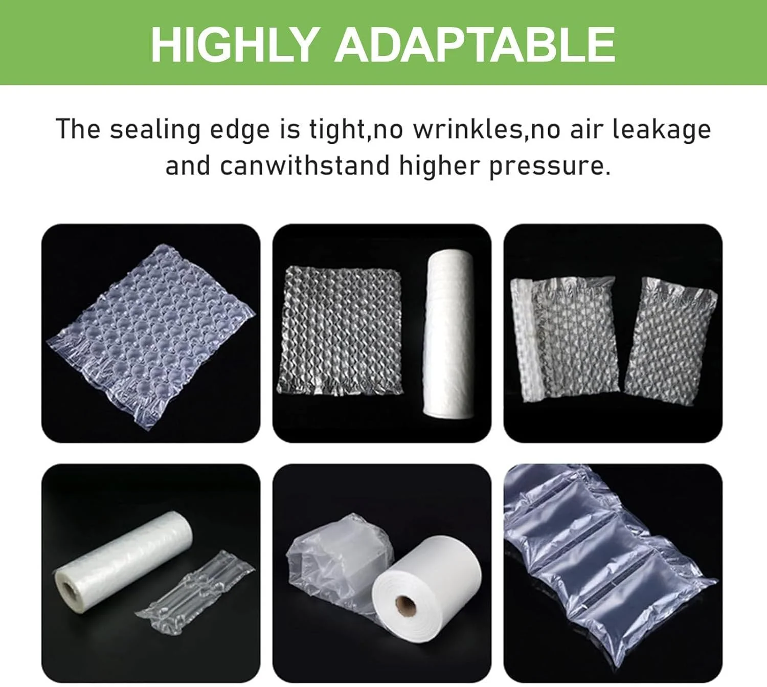 دستگاه تولید بالشتک هوا اتوماتیک، 12 متر در دقیقه، دستگاه حرفه ای پرکننده بالشتک هوا برای بسته بندی، دمای حرارت دهی 160-200 درجه، مناسب برای بسته بندی، اسباب کشی، حمل و نقل و انبارداری دستگاه تولید بالشتک هوا اتوماتیک، 12 متر در دقیقه، دستگاه حرفه ای پرکننده بالشتک هوا برای بسته بندی، دمای حرارت دهی 160-200 درجه، مناسب برای بسته بندی، اسباب کشی، حمل و نقل و انبارداری