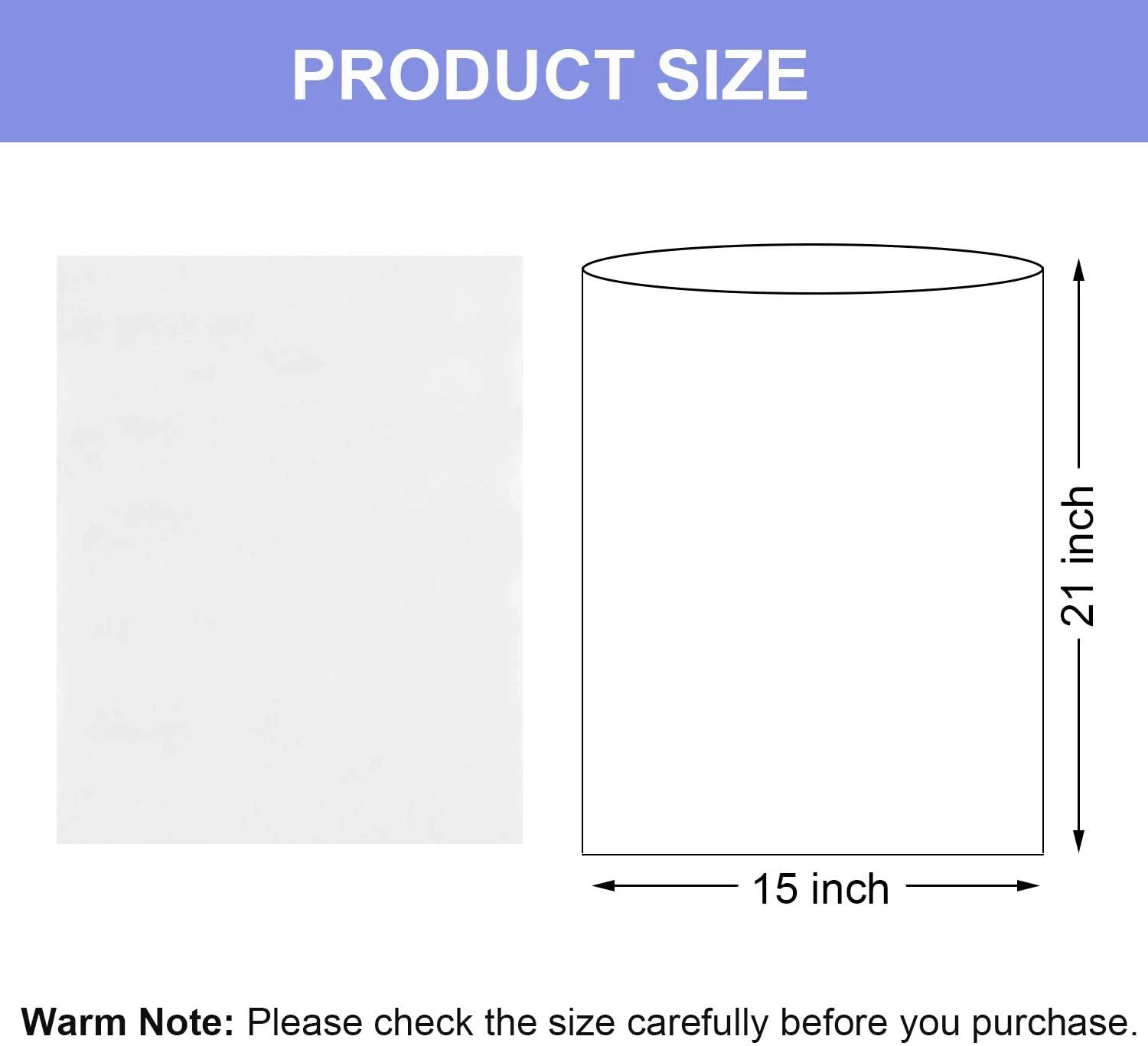 بسته 50 عددی روکش حرارتی Morepack، سایز 38x53 سانتی متر، کیسه های شفاف PVC برای بسته بندی هدیه، سبد و پروژه های DIY خانگی