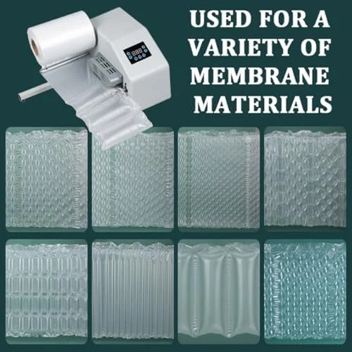 دستگاه تولید بالشتک هوا برای بسته بندی، دستگاه کوسن هوا با سرعت بالا 16 متر در دقیقه، تنظیم هوشمند 200 وات، گرمایش سریع در 30 ثانیه، ایده آل برای بسته بندی کیسه هوا آبی دستگاه تولید بالشتک هوا برای بسته بندی، دستگاه کوسن هوا با سرعت بالا 16 متر در دقیقه، تنظیم هوشمند 200 وات، گرمایش سریع در 30 ثانیه، ایده آل برای بسته بندی کیسه هوا آبی