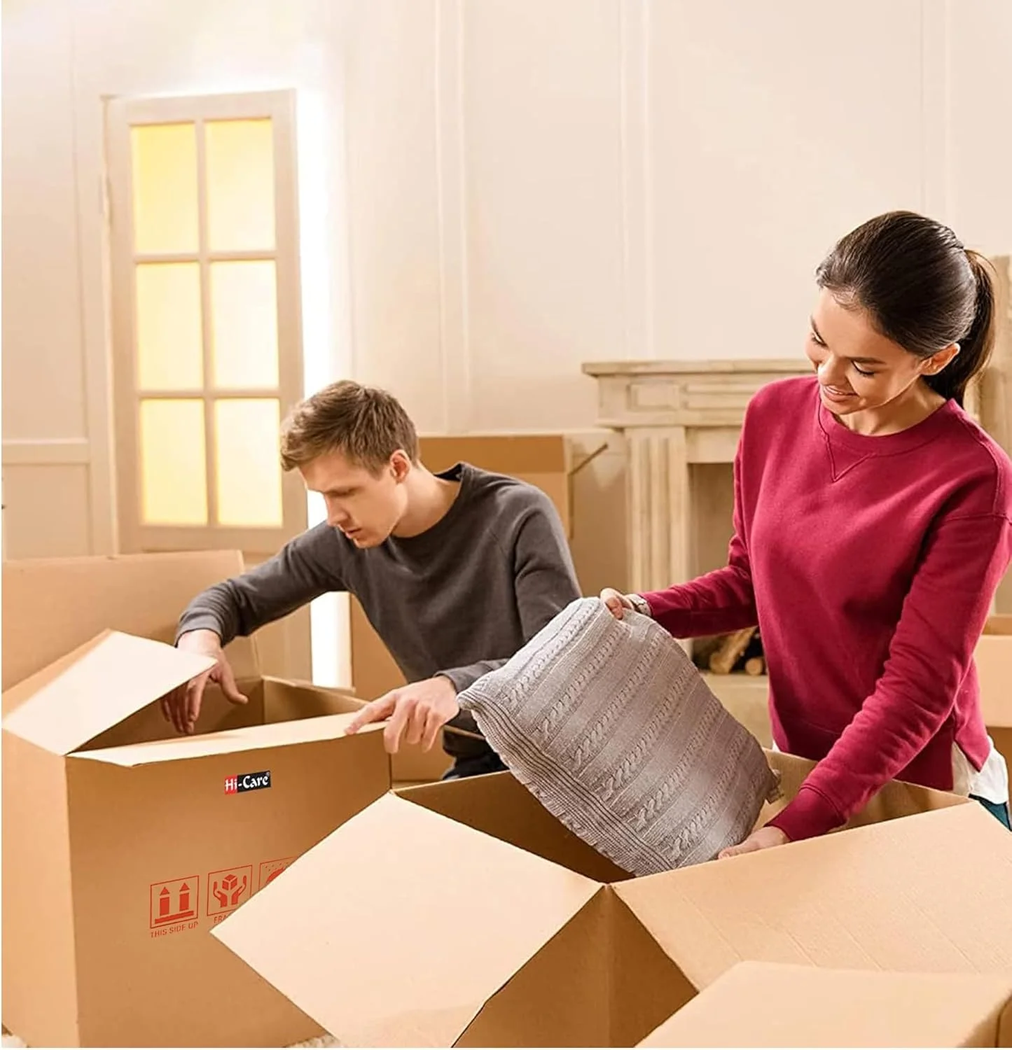 جعبه مقوایی کارتن های-کر 45x45x45 سانتی متر 5 لایه بسته 5 عددی جعبه کارتن برای اسباب کشی، بسته بندی، حمل و نقل و نگهداری جعبه های باربری جعبه های ذخیره سازی جعبه اسباب کشی جعبه مقوایی کارتن های-کر 45x45x45 سانتی متر 5 لایه بسته 5 عددی جعبه کارتن برای اسباب کشی، بسته بندی، حمل و نقل و نگهداری جعبه های باربری جعبه های ذخیره سازی جعبه اسباب کشی