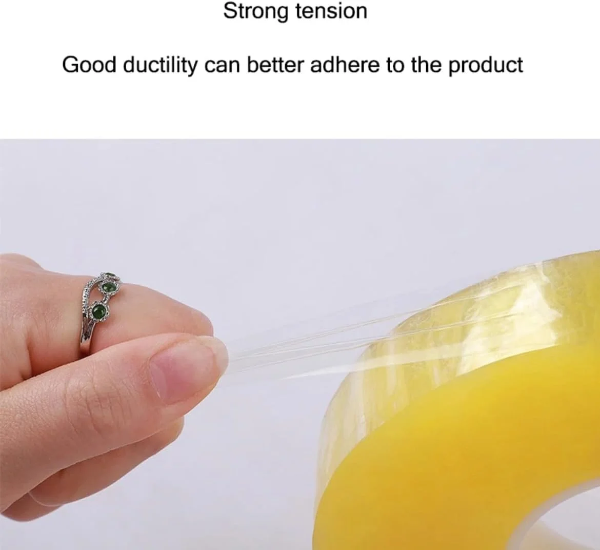 نوار بسته بندی شفاف BOPP کامفت، 6 عددی (طول 60 یارد)، نوار بسته بندی شفاف سنگین - 2 اینچ (5 سانتی متر) × 60 یارد (55 متر) - چسب قوی 50 میکرون برای بستن جعبه ها، لوازم اسباب کشی نوار بسته بندی شفاف BOPP کامفت، 6 عددی (طول 60 یارد)، نوار بسته بندی شفاف سنگین - 2 اینچ (5 سانتی متر) × 60 یارد (55 متر) - چسب قوی 50 میکرون برای بستن جعبه ها، لوازم اسباب کشی