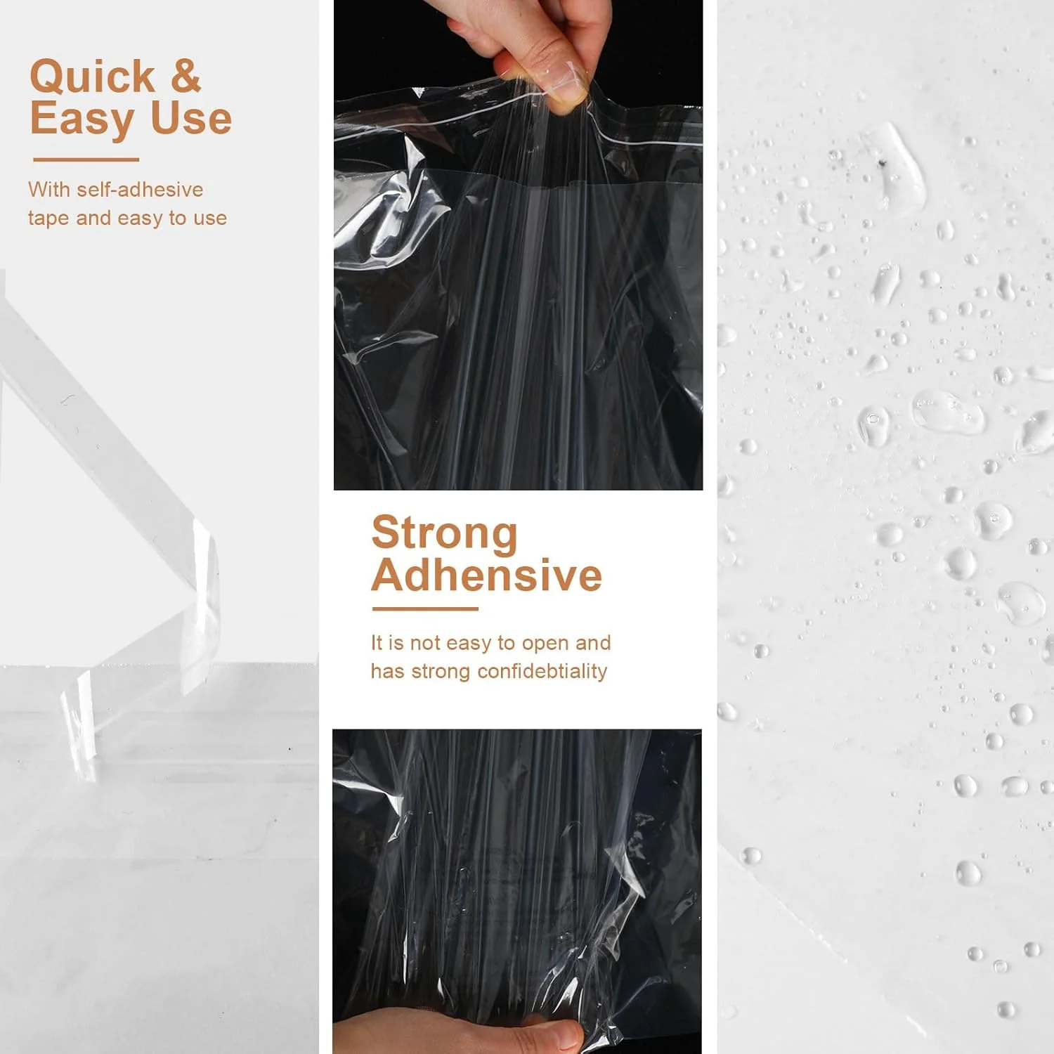 بسته 1500 عددی کیسه های پلی اتیلن شفاف خود چسب MotiMind با هشدار خفگی، کیسه های تی شرت پلی اتیلن شفاف برای بسته بندی، حمل و نقل، لباس و FBA با چسب دائمی (30 × 37.5 سانتی متر) بسته 1500 عددی کیسه های پلی اتیلن شفاف خود چسب MotiMind با هشدار خفگی، کیسه های تی شرت پلی اتیلن شفاف برای بسته بندی، حمل و نقل، لباس و FBA با چسب دائمی (30 × 37.5 سانتی متر)