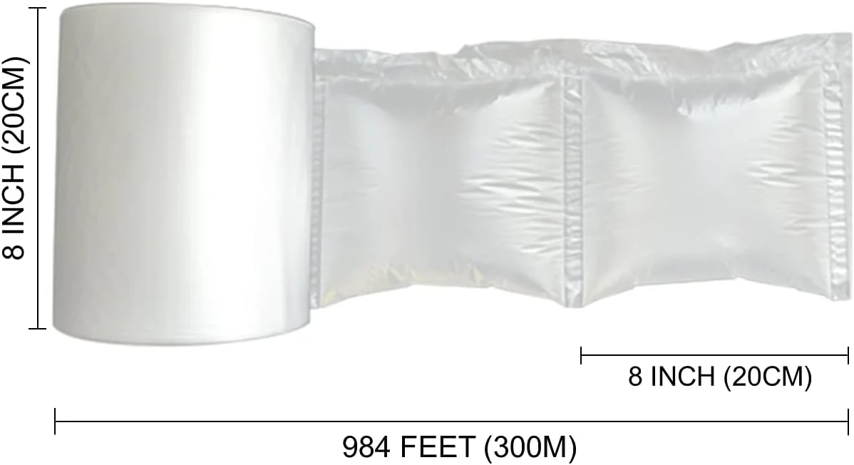 رول فیلم کوسن بالشتک هوا VIECAM برای بسته بندی با پلاستیک حباب دار - 300 متر x 20 سانتی متر x 20 سانتی متر - بسته 2 عددی رول فیلم کوسن بالشتک هوا VIECAM برای بسته بندی با پلاستیک حباب دار - 300 متر x 20 سانتی متر x 20 سانتی متر - بسته 2 عددی
