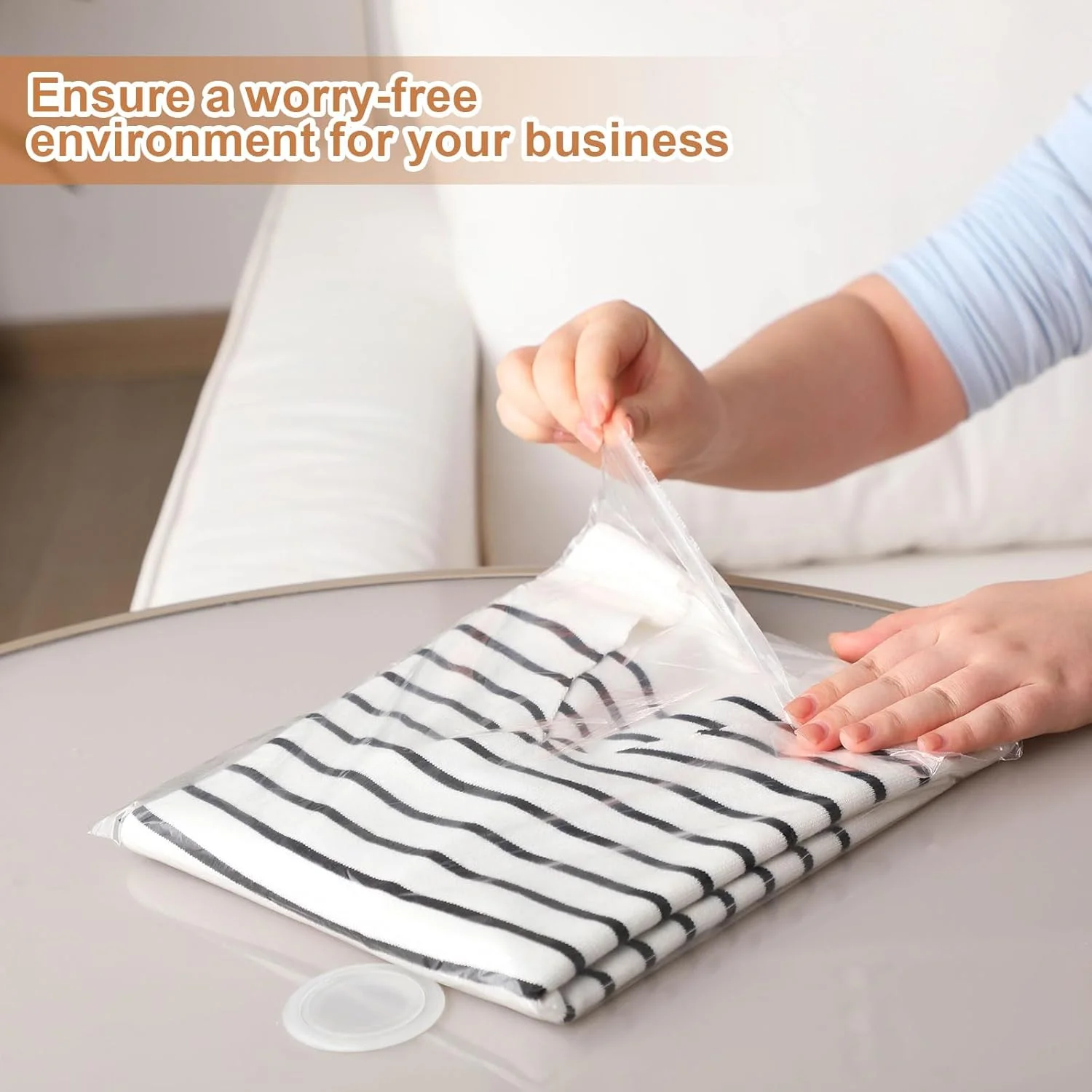 بسته 1500 عددی کیسه های پلی اتیلن شفاف خود چسب MotiMind با هشدار خفگی، کیسه های تی شرت پلی اتیلن شفاف برای بسته بندی، حمل و نقل، لباس و FBA با چسب دائمی (30 × 37.5 سانتی متر) بسته 1500 عددی کیسه های پلی اتیلن شفاف خود چسب MotiMind با هشدار خفگی، کیسه های تی شرت پلی اتیلن شفاف برای بسته بندی، حمل و نقل، لباس و FBA با چسب دائمی (30 × 37.5 سانتی متر)