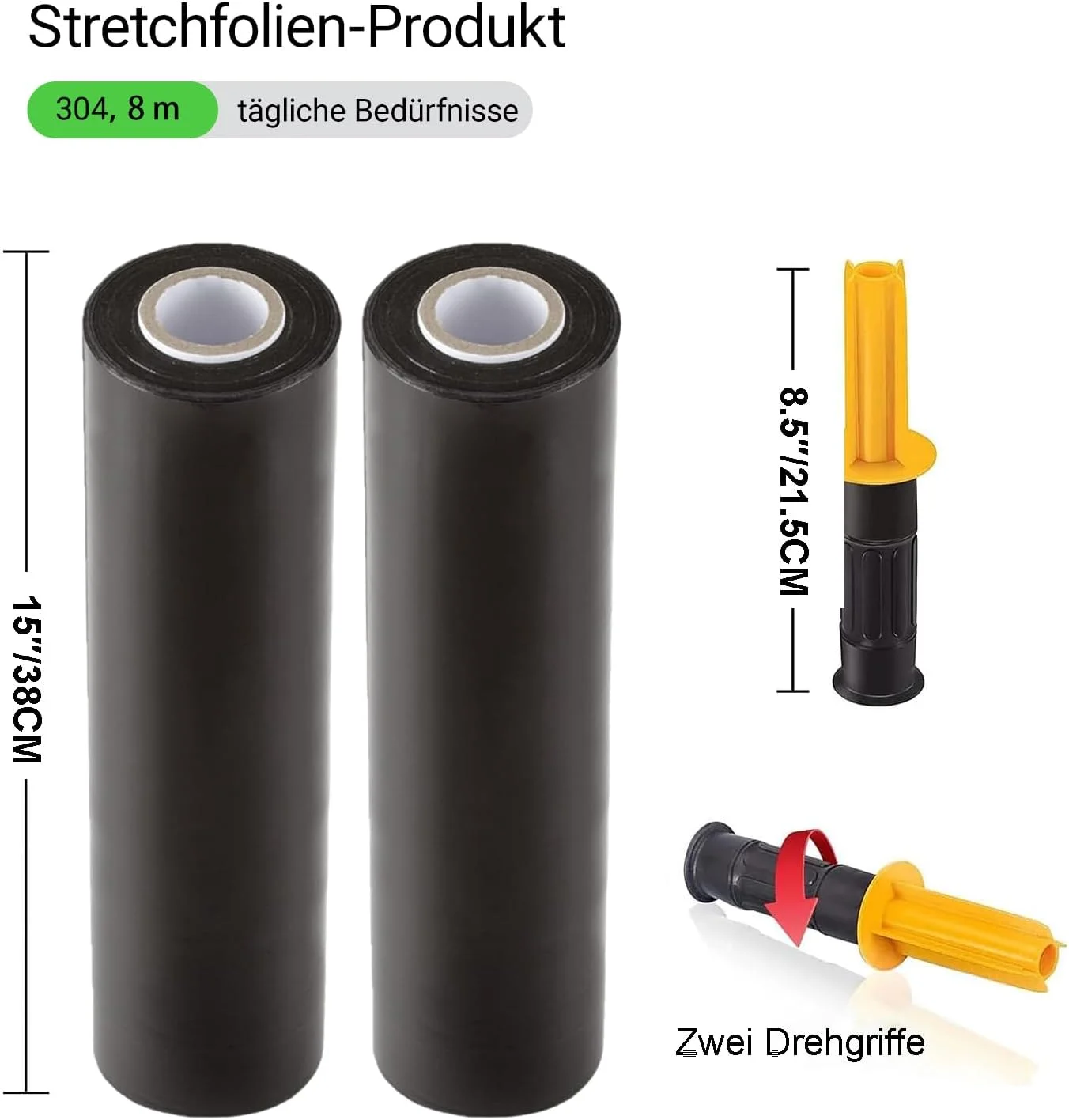 فیلم استرچ مشکی با دسته 15 اینچ در 1000 یارد، فیلم بسته بندی کوچک کننده، تامین کنندگان فیلم بسته بندی، فیلم پلاستیکی گیج 60 برای بسته بندی پالت، حمل و نقل و محافظت از سطح (BkSWRoll2-Hd-DE) فیلم استرچ مشکی با دسته 15 اینچ در 1000 یارد، فیلم بسته بندی کوچک کننده، تامین کنندگان فیلم بسته بندی، فیلم پلاستیکی گیج 60 برای بسته بندی پالت، حمل و نقل و محافظت از سطح (BkSWRoll2-Hd-DE)