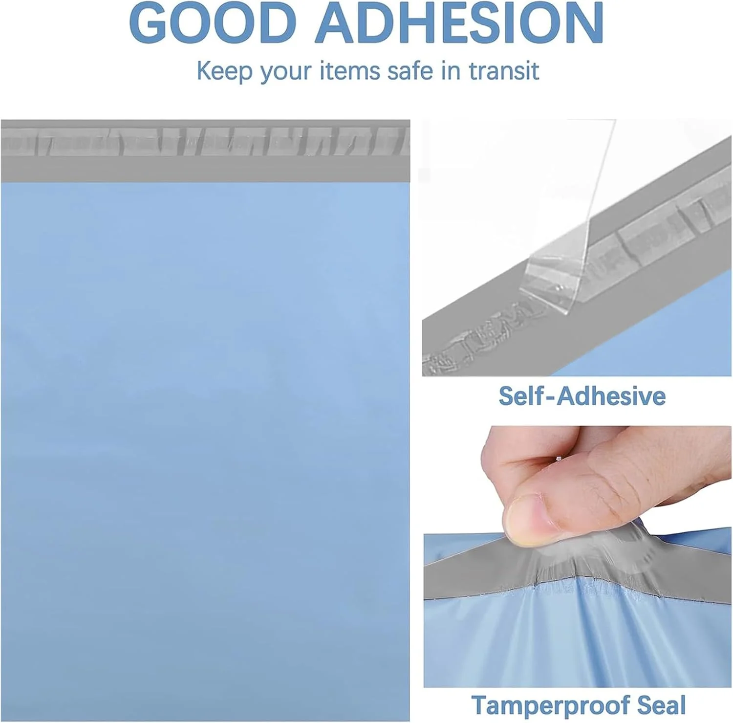 پاکت پستی پلی متالیک مترونیک 10x13، 100 عددی، کیسه های پستی بزرگ برای لباس، کیسه های پستی با چسب قوی خود چسب، ضد آب و مقاوم در برابر پارگی، کیسه های پستی به رنگ آبی مه آلود پاکت پستی پلی متالیک مترونیک 10x13، 100 عددی، کیسه های پستی بزرگ برای لباس، کیسه های پستی با چسب قوی خود چسب، ضد آب و مقاوم در برابر پارگی، کیسه های پستی به رنگ آبی مه آلود