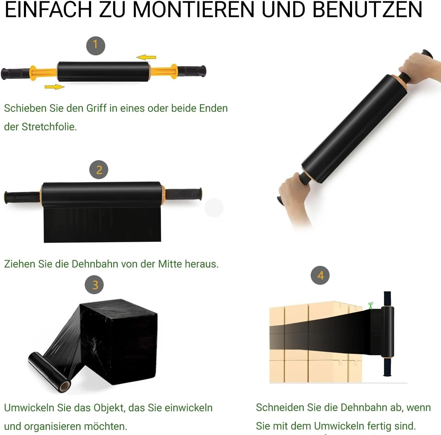 فیلم استرچ مشکی با دسته 15 اینچ در 1000 یارد، فیلم بسته بندی کوچک کننده، تامین کنندگان فیلم بسته بندی، فیلم پلاستیکی گیج 60 برای بسته بندی پالت، حمل و نقل و محافظت از سطح (BkSWRoll2-Hd-DE) فیلم استرچ مشکی با دسته 15 اینچ در 1000 یارد، فیلم بسته بندی کوچک کننده، تامین کنندگان فیلم بسته بندی، فیلم پلاستیکی گیج 60 برای بسته بندی پالت، حمل و نقل و محافظت از سطح (BkSWRoll2-Hd-DE)