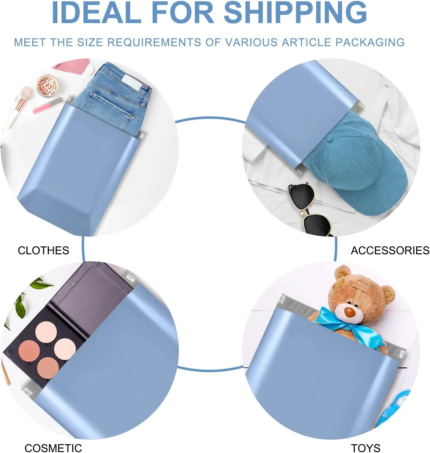 پاکت پستی پلی متالیک مترونیک 10x13، 100 عددی، کیسه های پستی بزرگ برای لباس، کیسه های پستی با چسب قوی خود چسب، ضد آب و مقاوم در برابر پارگی، کیسه های پستی به رنگ آبی مه آلود پاکت پستی پلی متالیک مترونیک 10x13، 100 عددی، کیسه های پستی بزرگ برای لباس، کیسه های پستی با چسب قوی خود چسب، ضد آب و مقاوم در برابر پارگی، کیسه های پستی به رنگ آبی مه آلود